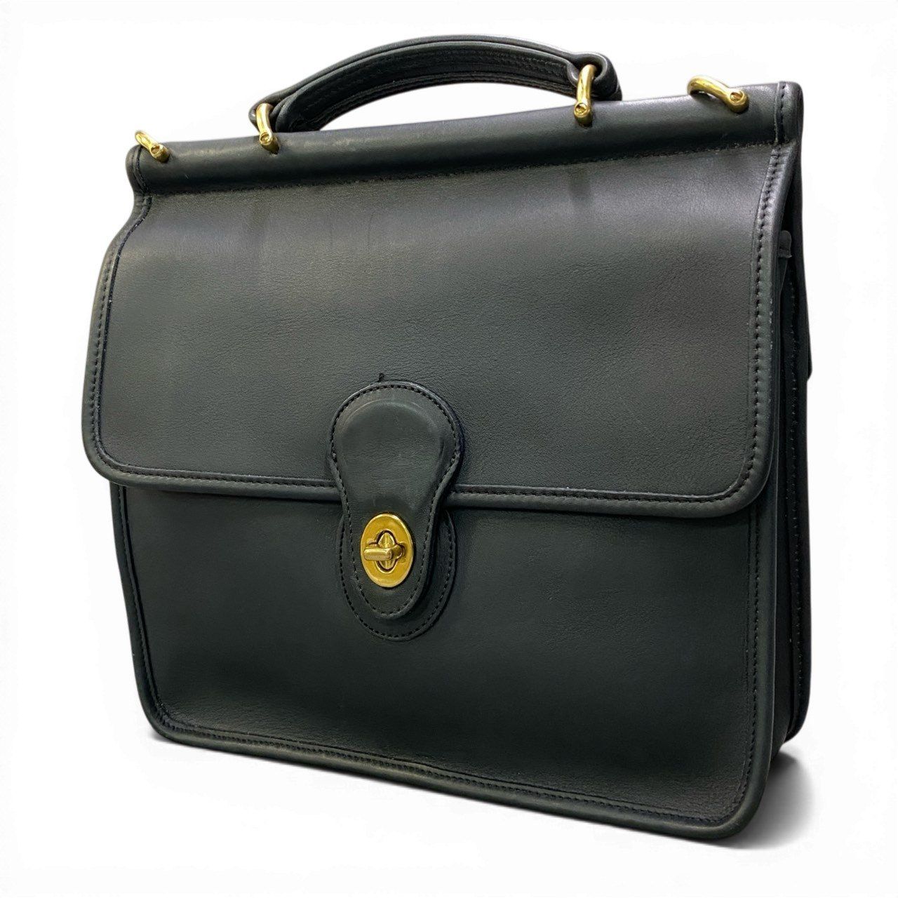Cc24 COACH オールドコーチ ウィリス ターンロック ショルダー