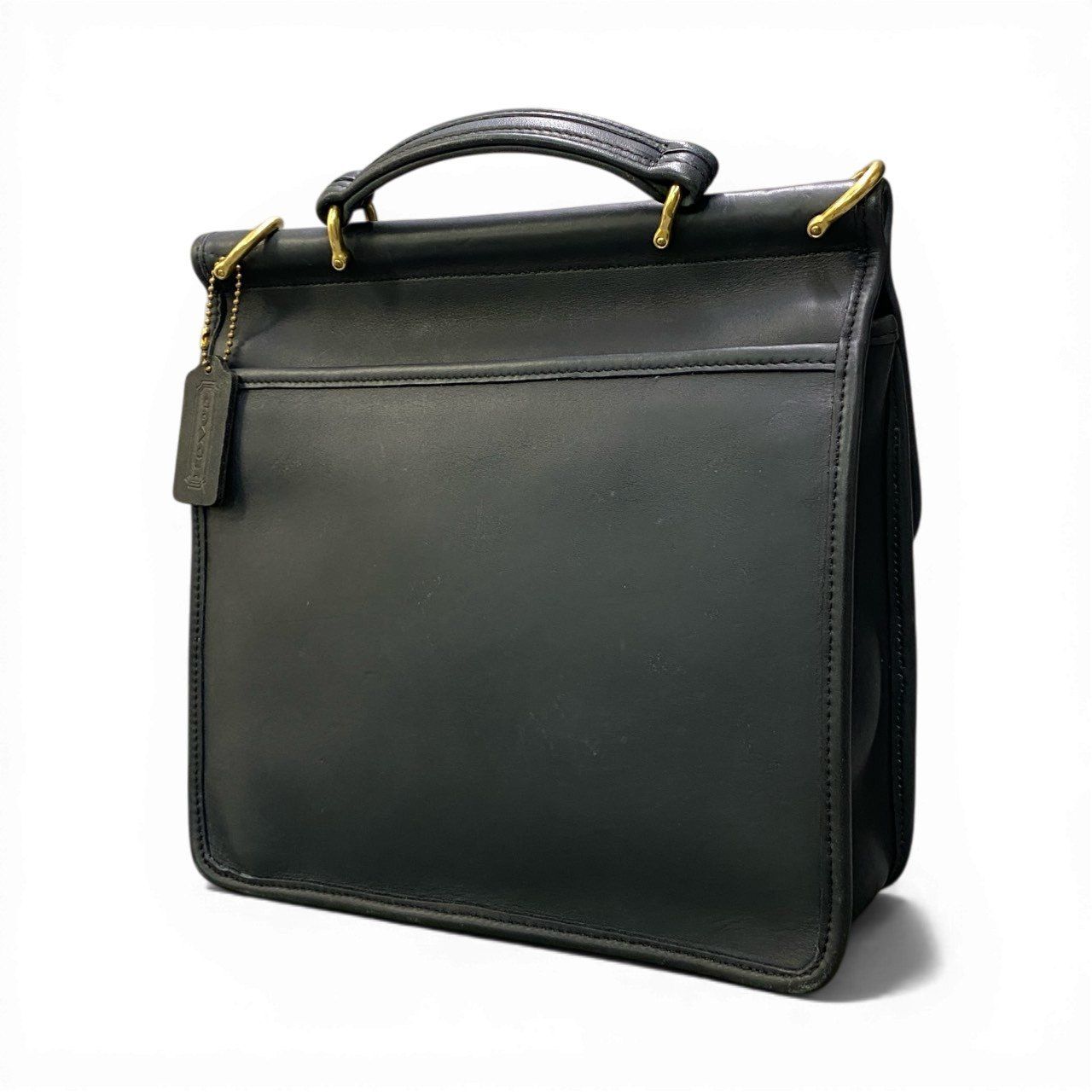 Cc24 COACH オールドコーチ ウィリス ターンロック ショルダーバッグ