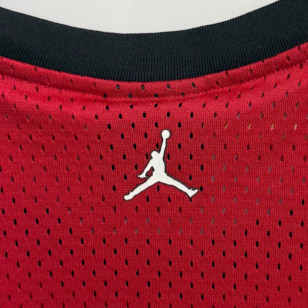 JORDAN BRAND マイケルジョーダン タンクトップ メッシュ 赤 レッド M