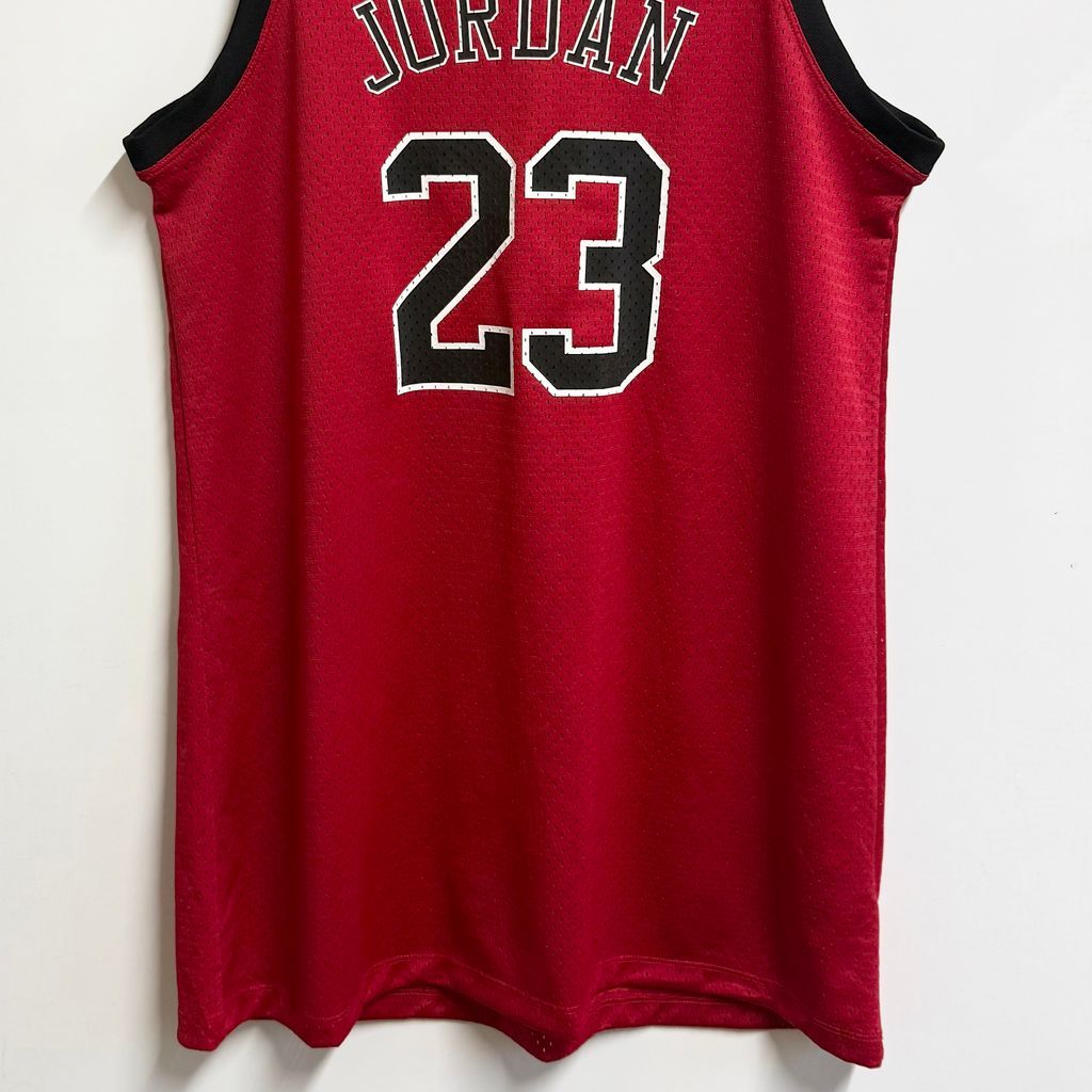 JORDAN BRAND マイケルジョーダン タンクトップ メッシュ 赤 レッド M