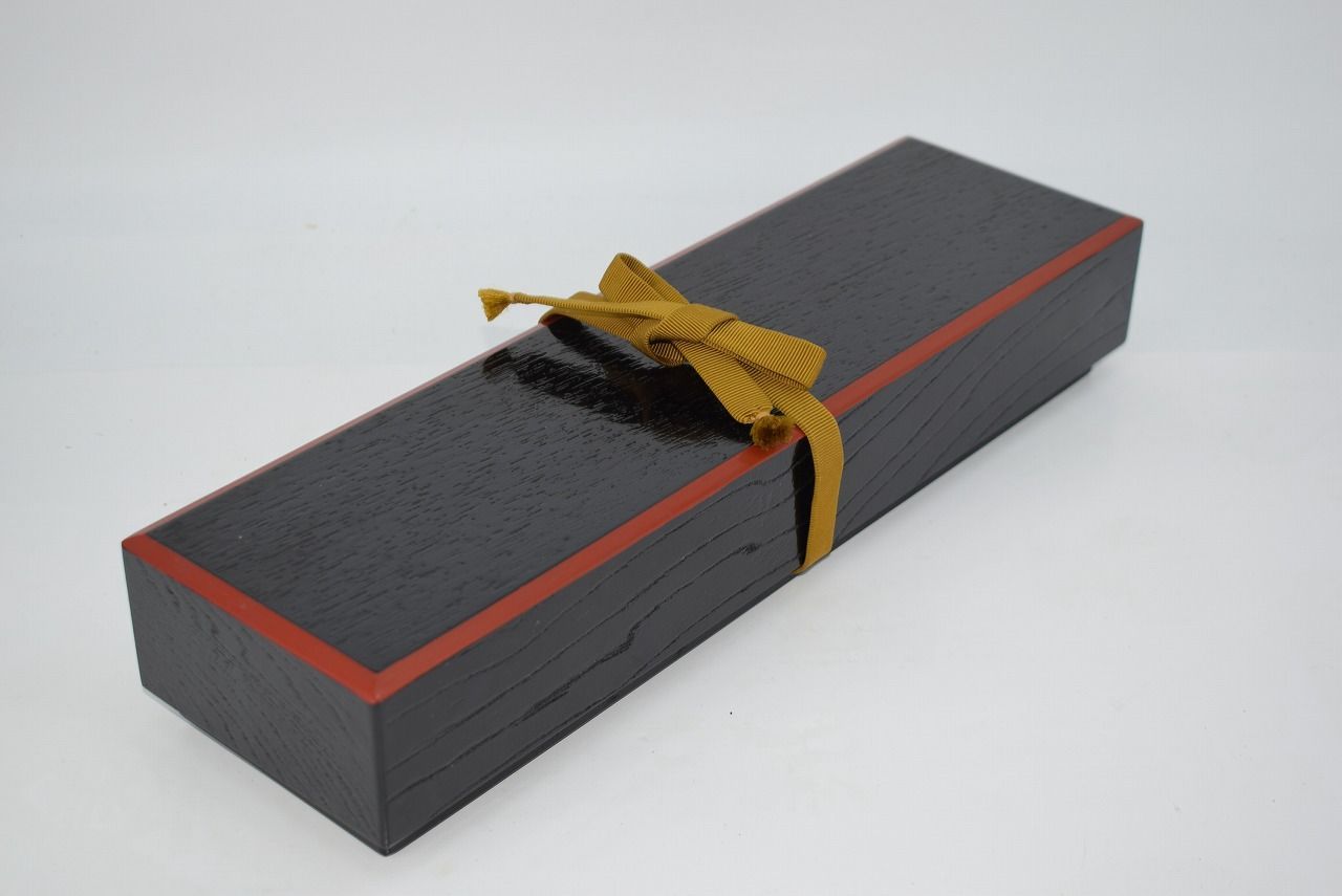 短冊収納箱 掻合塗 茶道 03-9706