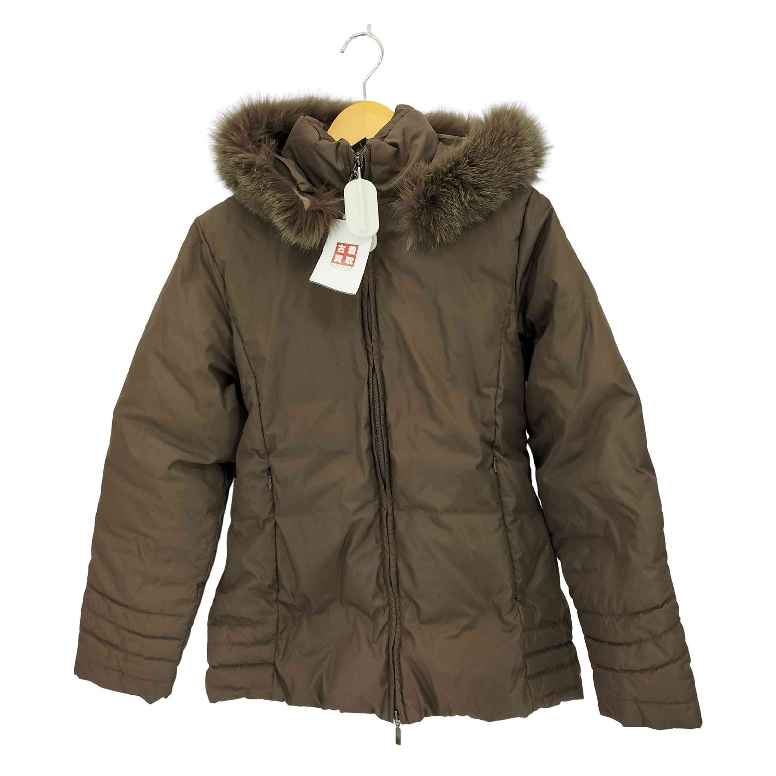 モンクレール MONCLER TANZ タンツ ファーフーデッド ジップアップ 