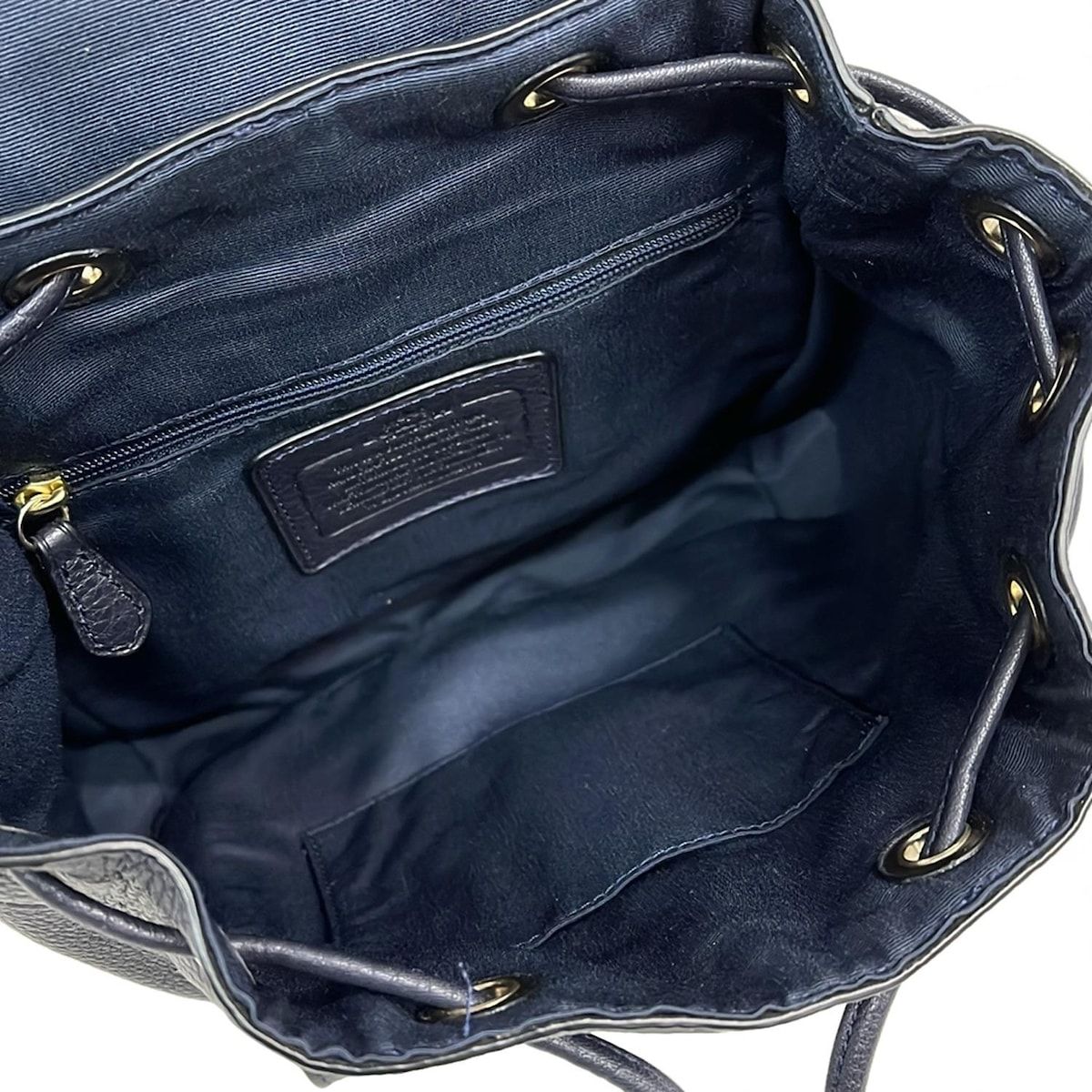 レディース COACH(コーチ) リュックサック ペブルド レザー ビリー
