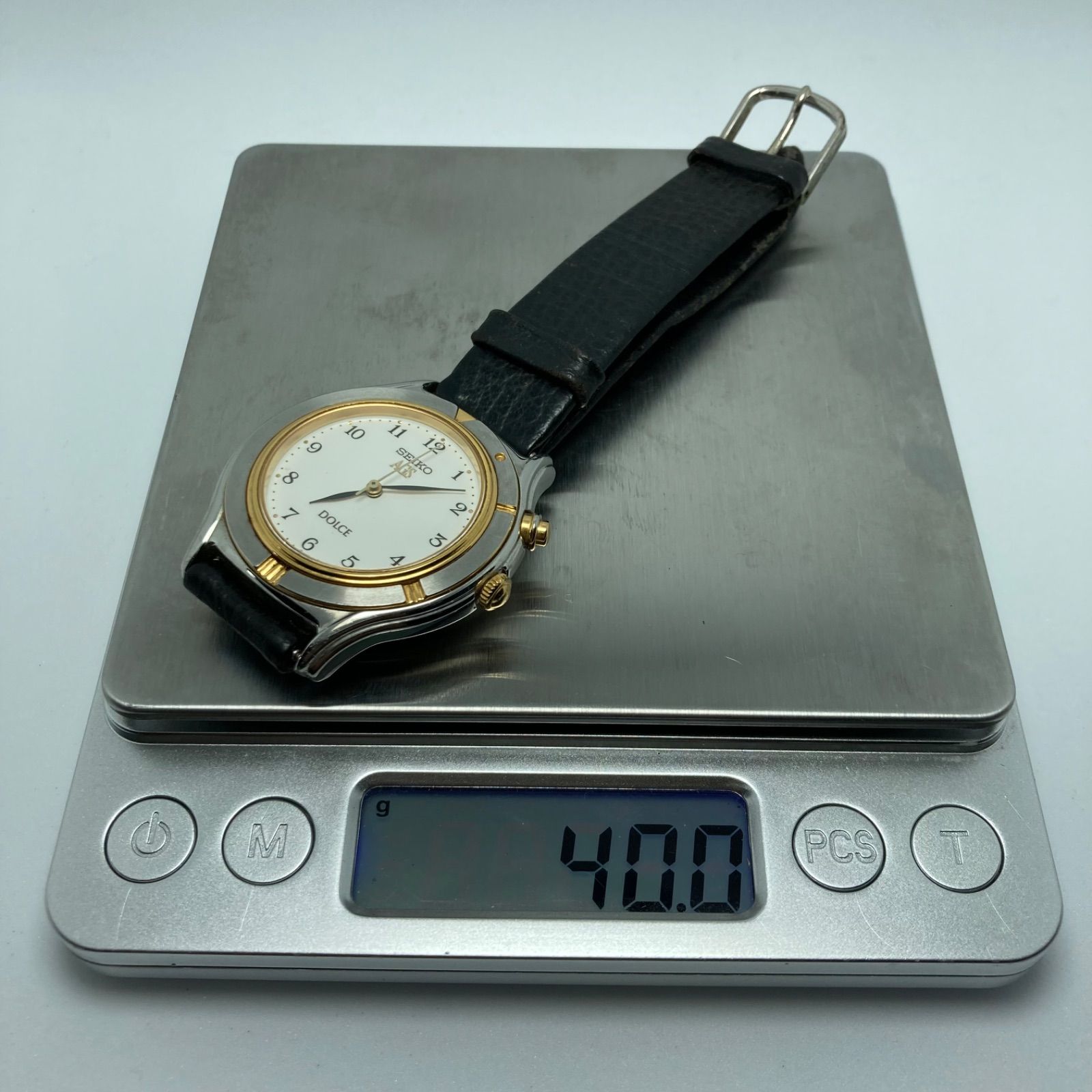 お得 【T55】SEIKO AGS DOLCE 3M21-0A40 自動巻き 稼働品