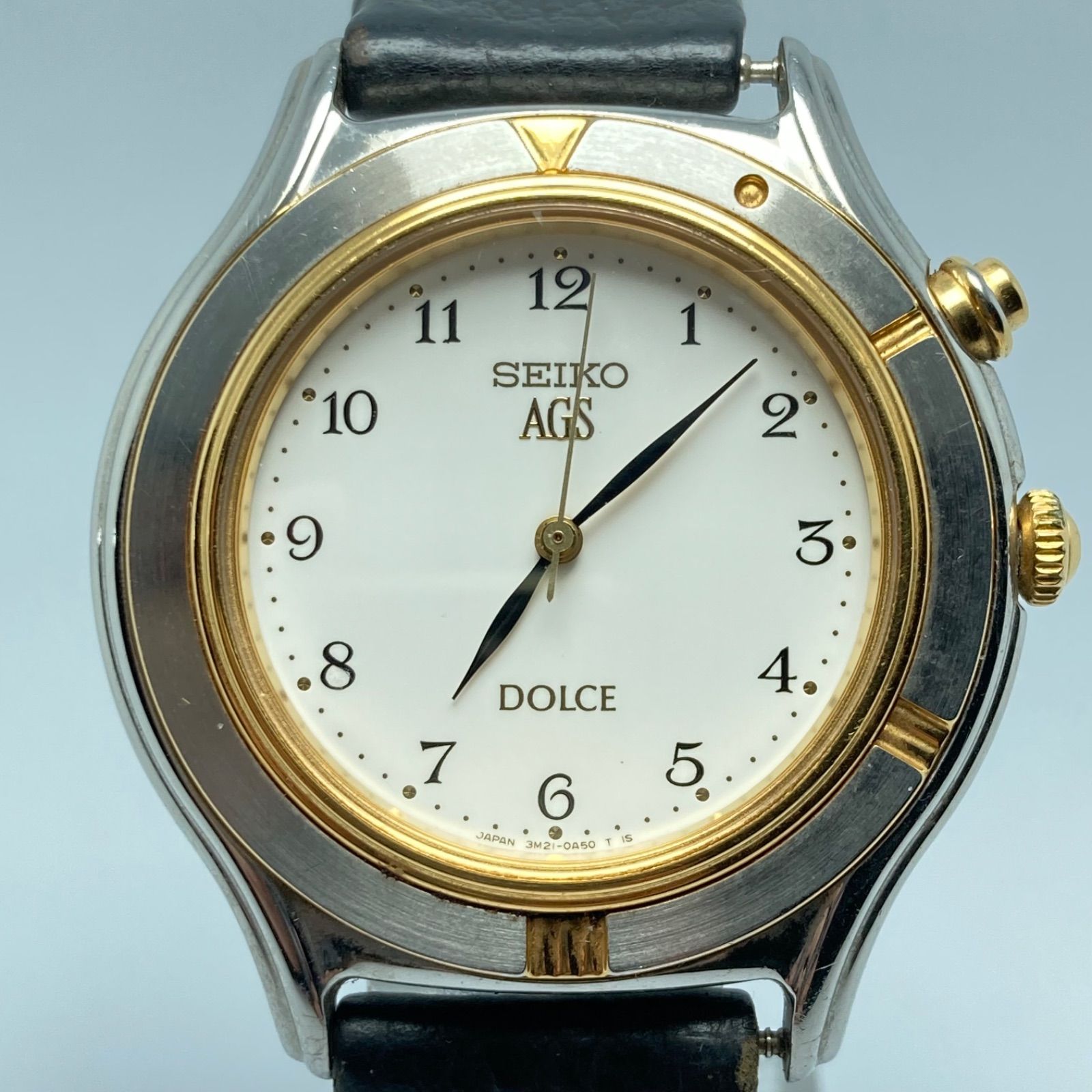 お得 【T55】SEIKO AGS DOLCE 3M21-0A40 自動巻き 稼働品