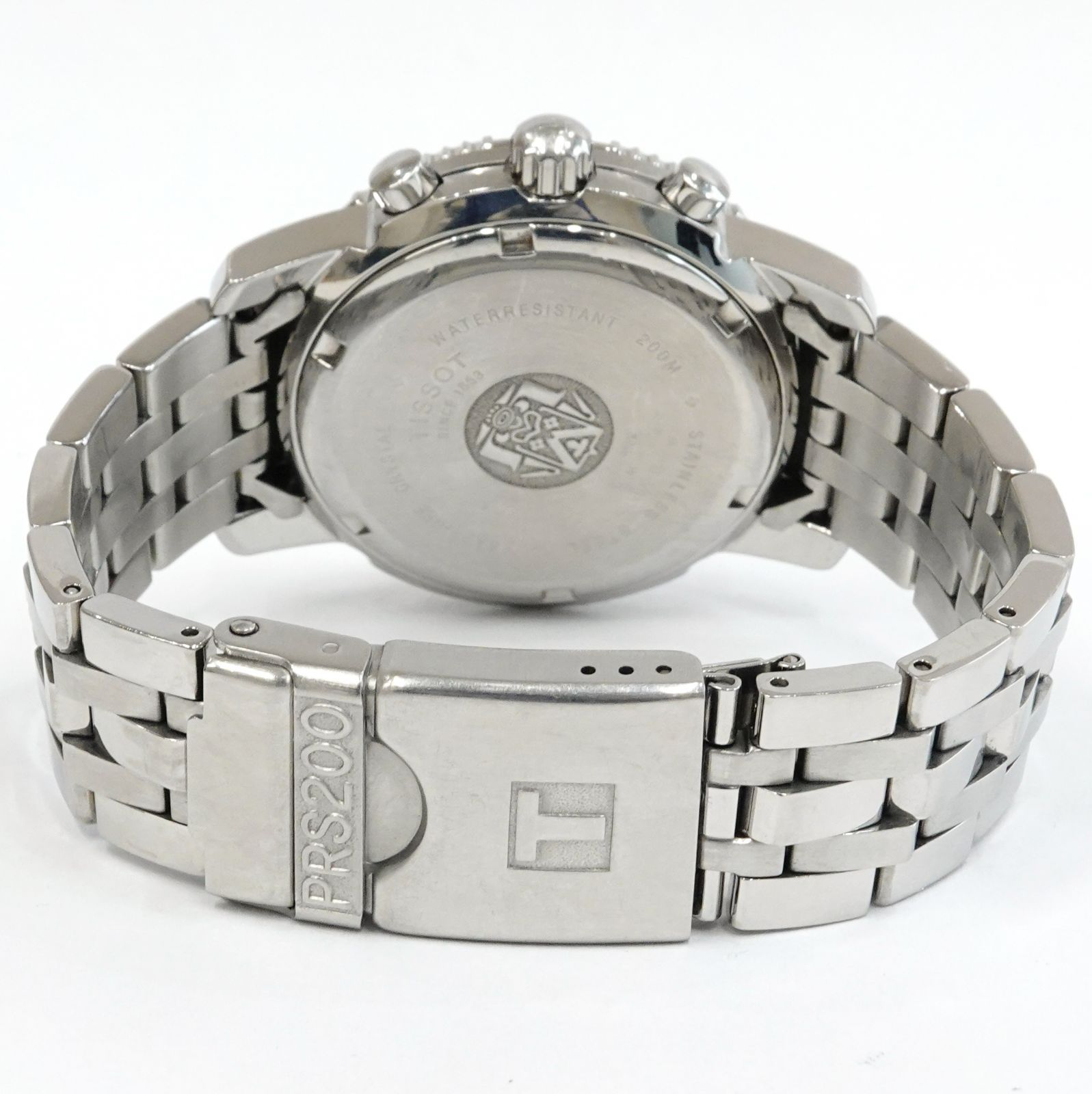 TISSOT ティソ PRS200 T362/462K クロノグラフ メンズ クォーツ 黒文字 
