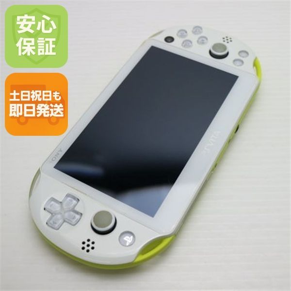 超美品 PCH-2000 PS VITA グリーン/ホワイト 即日発送 game SONY 