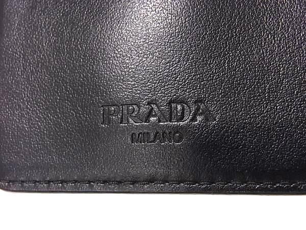 □美品□ PRADA プラダ サフィアーノレザー iPhoneX/Xs 対応