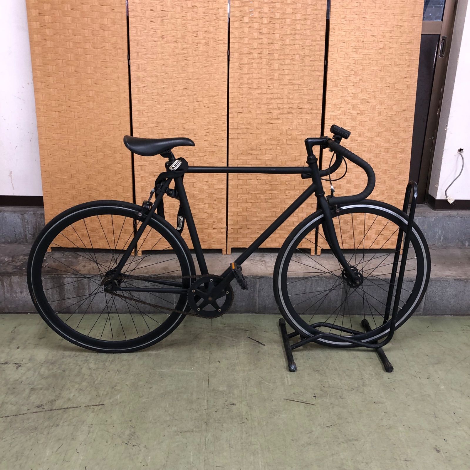 値段交渉受けます】ピストバイク スタンド付き 自転車 スタンド 