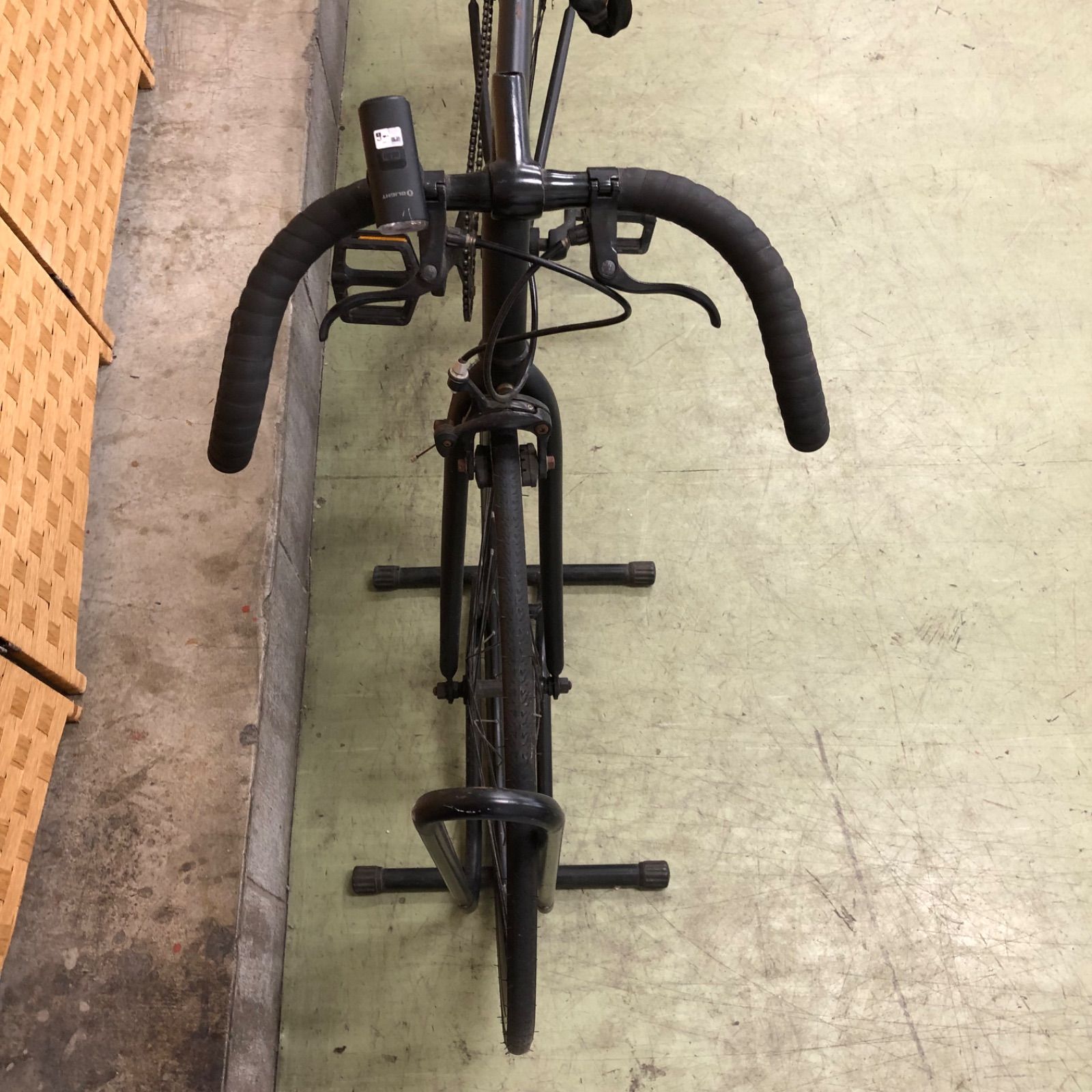 □【キイチ様専用】ピストバイク ブラック スタンド付属 自転車 