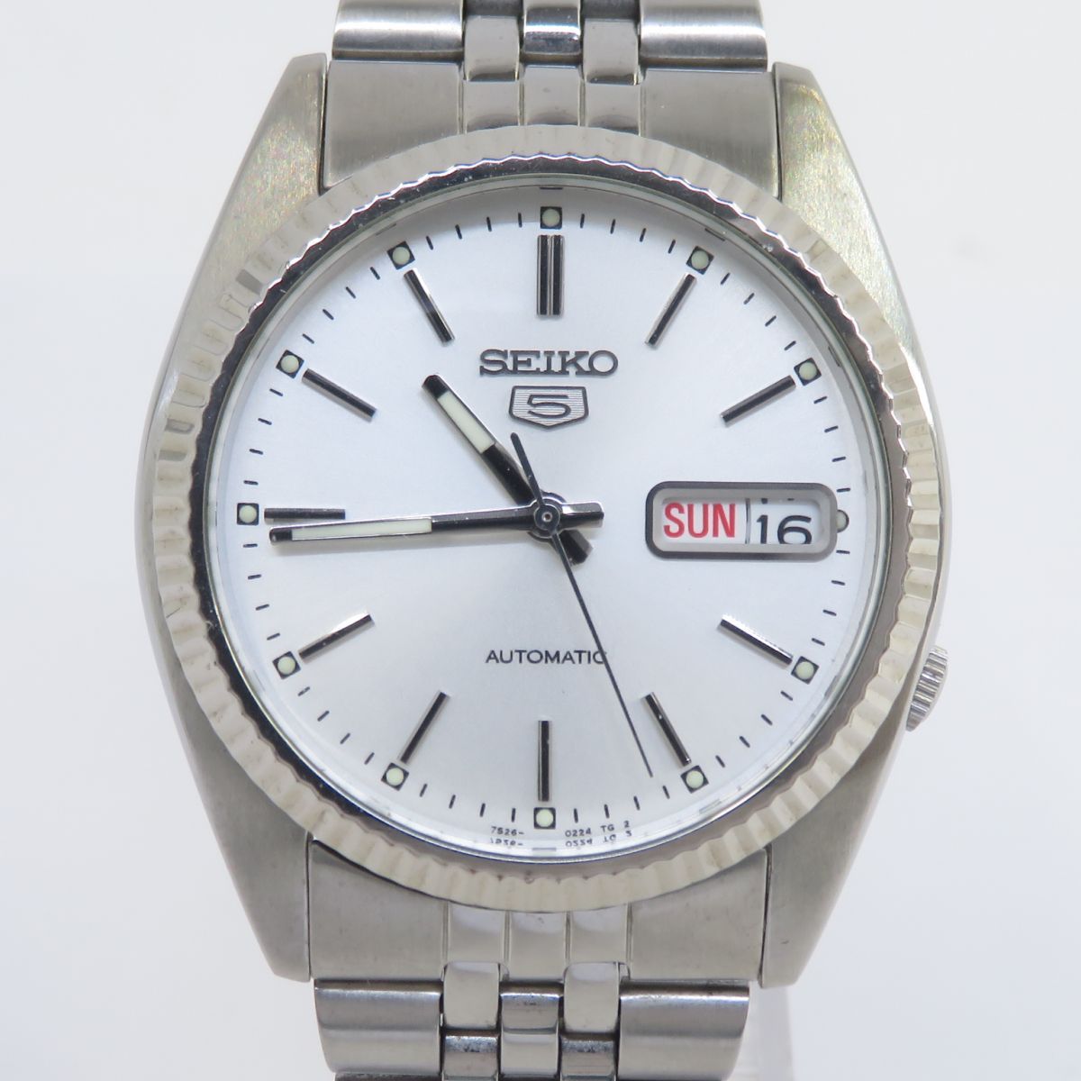 大人気，品質保証 SEIKO セイコー5 7S26-0500 SNXJ89 自動巻き 腕時計 