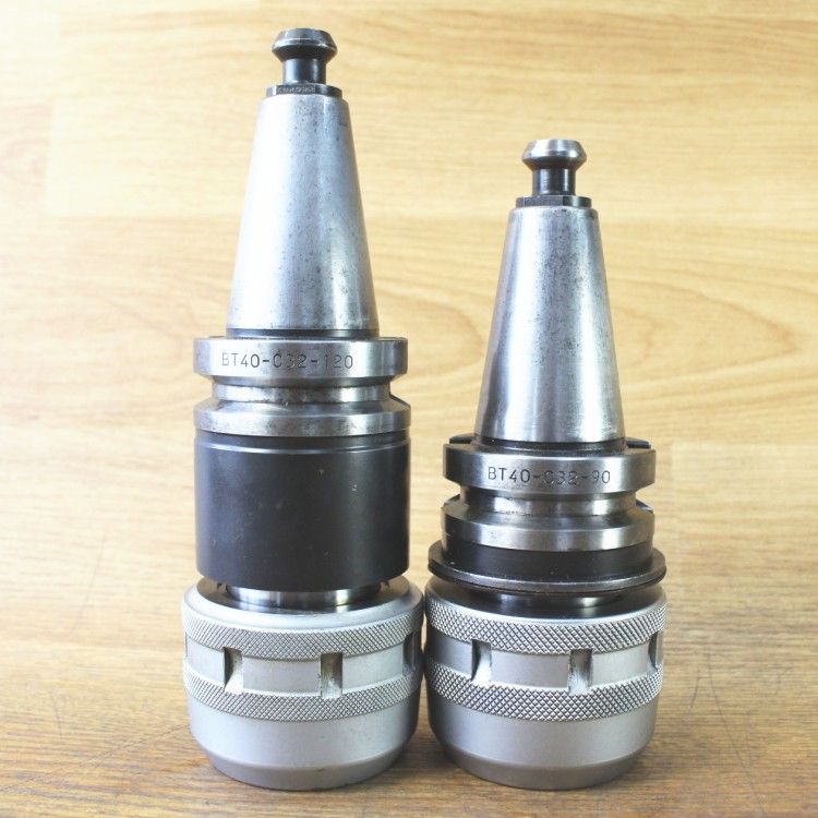 NIKKEN/日研 BT-40-C32-90,BT-40-C32-120 ミーリングチャック2点セット