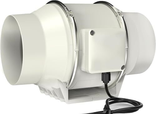 ダクトファン 100mm ダクト用換気扇 大風量310m?&frasl;h 強力 省エネ 静音