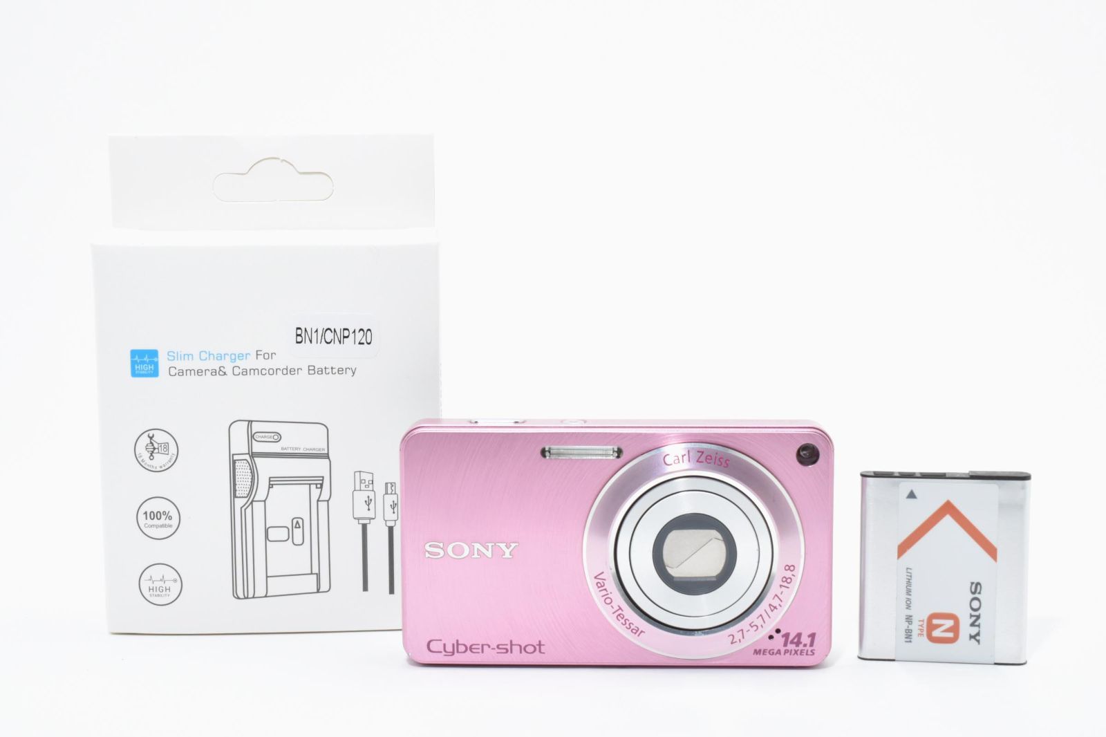 SONY ソニー Cyber-shot DSC-W350 ピンク /2929 動作OK 返金保証 