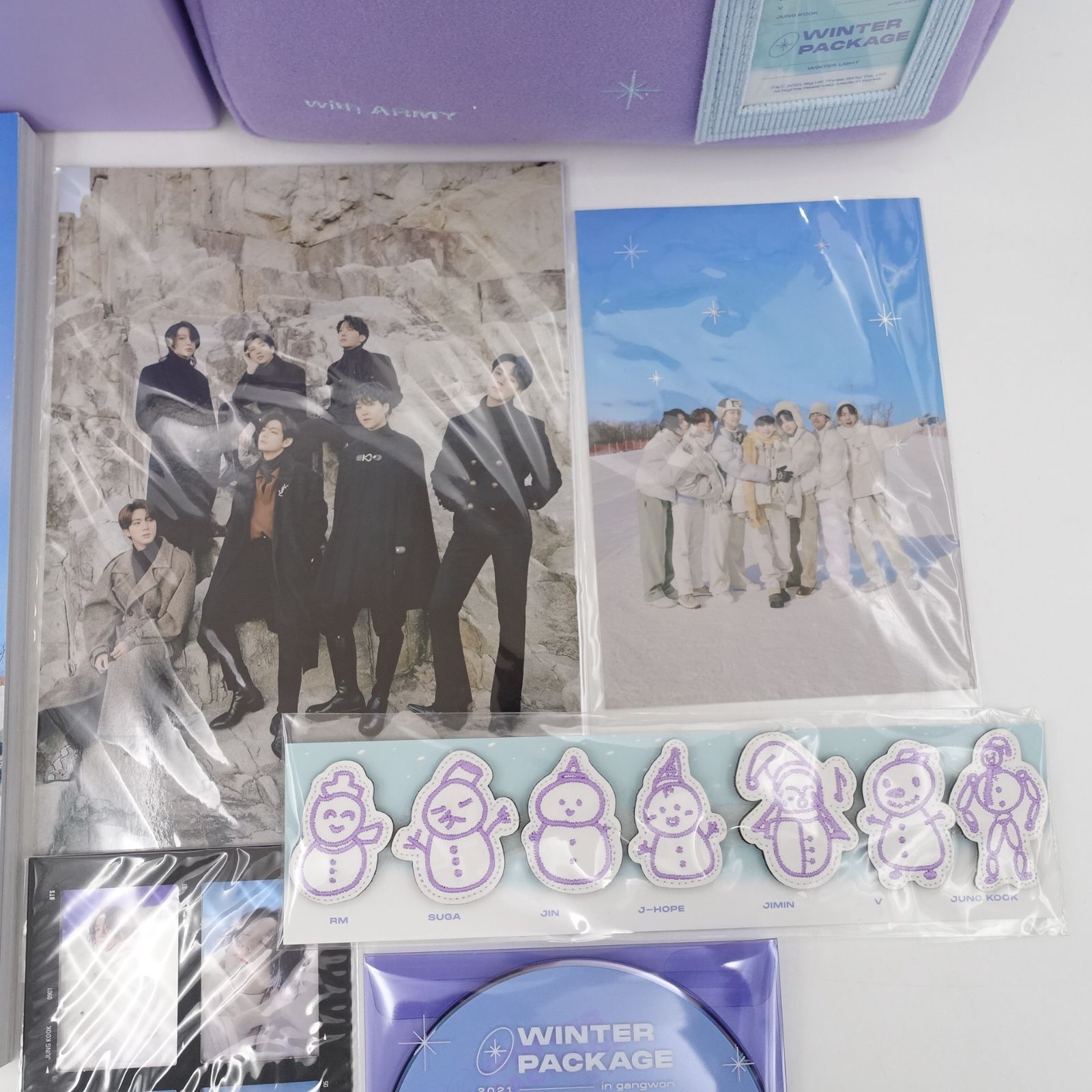 BTS ジョングク WINTER PACKAGE 2021 in gangwon トレカ フォト カード