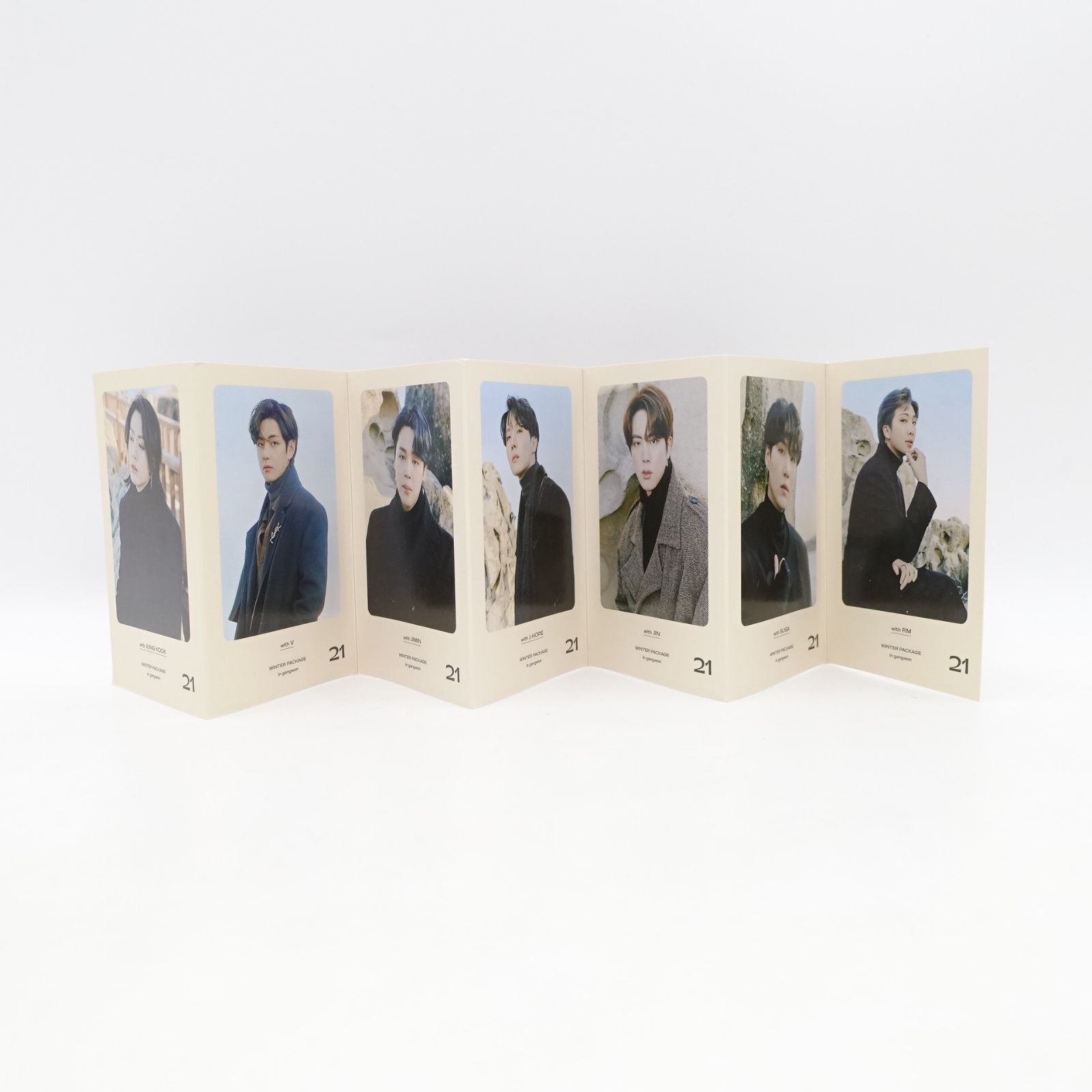 BTS ジョングク WINTER PACKAGE 2021 in gangwon トレカ フォト カード
