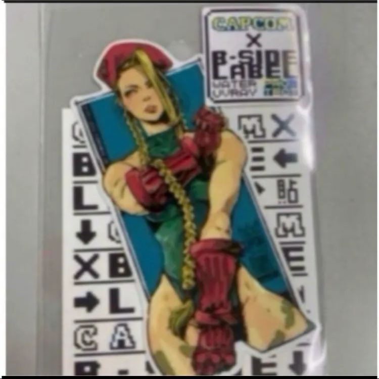B SIDE LABEL ステッカーCAPCOM ストリートファイター キャミィ - メルカリ