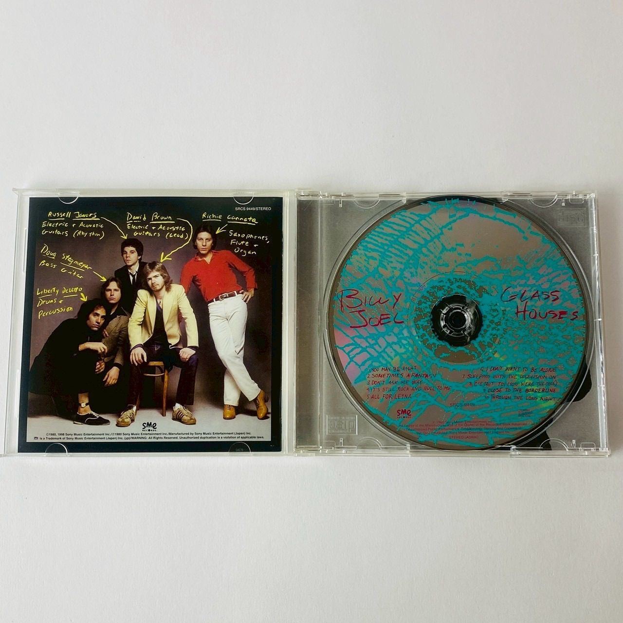 ビリー・ジョエル / グラス・ハウス (国内盤) SRCS9449 [W1]【CD】(P26 