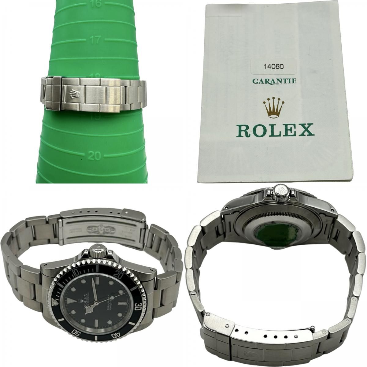 ロレックス ROLEX サブマリーナ ノンデイト 14060 ブラック ステンレス 