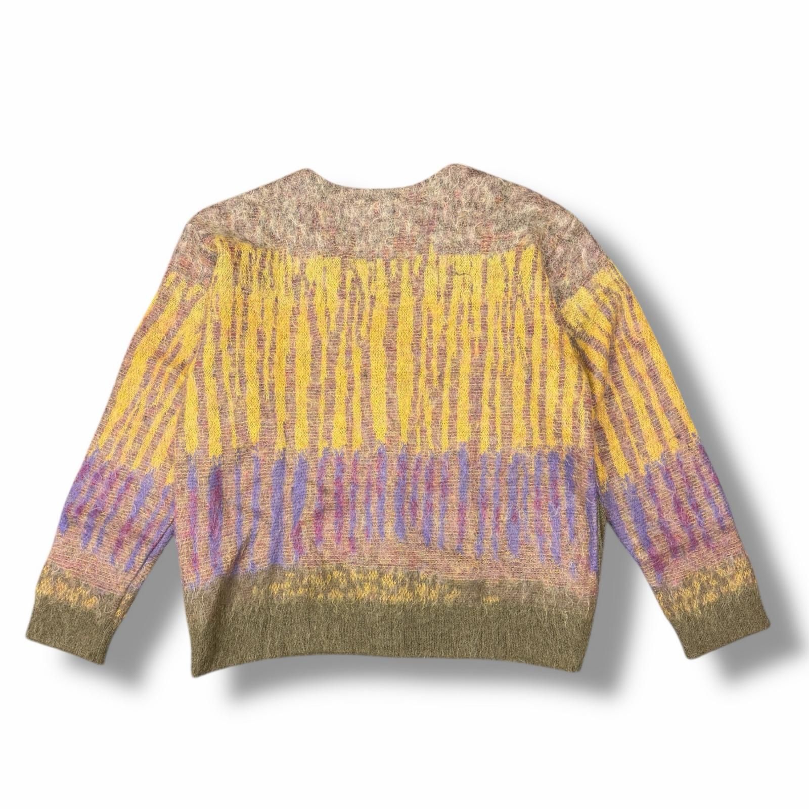 参考上代59400円 未使用 YOKE 25SS TREE JAQUARD MOHAIR BUTTONED