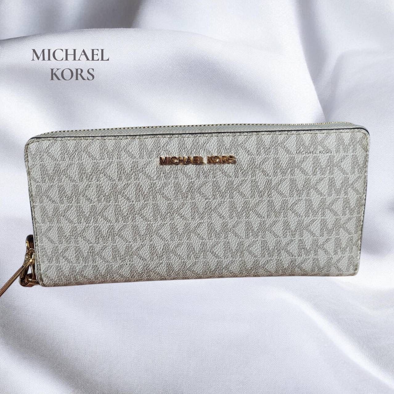 MICHAEL KORS」 財布 - ホワイト レディース 財布 長財布 アウトレット 