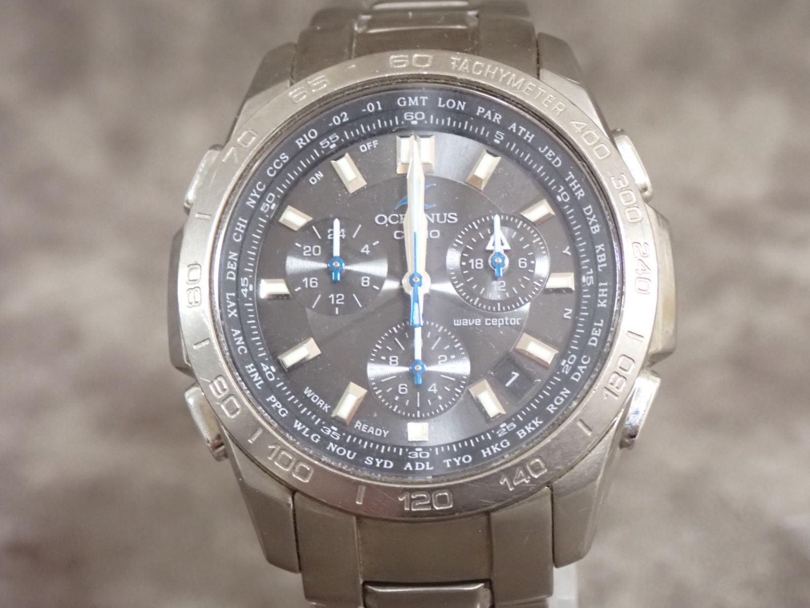 ジャンク】CASIO カシオ OCEANUS オシアナス OCW-600 不動品 - メルカリ