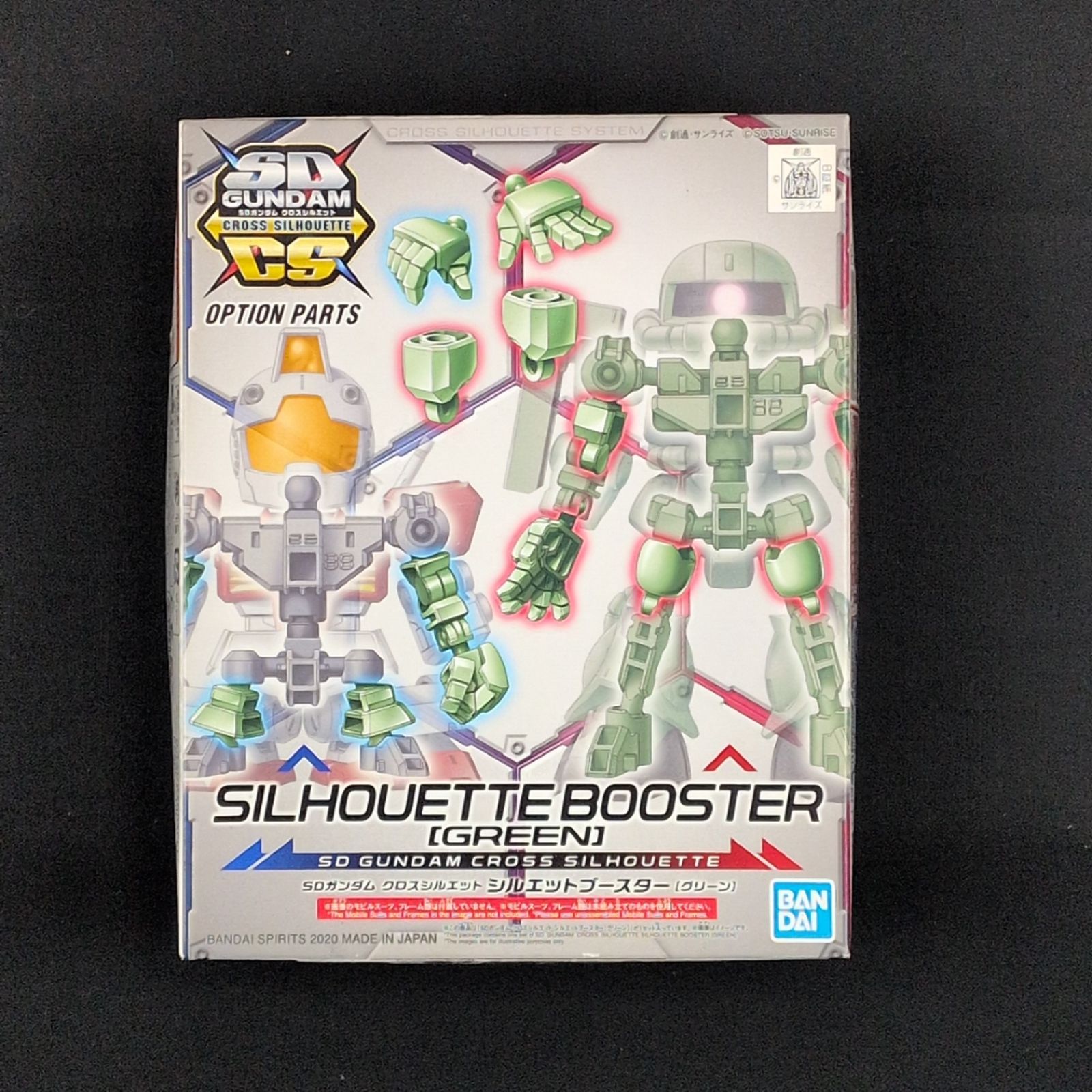 【希少品・残僅少】 バンダイスピリッツ　5058866 機動戦士ガンダム OP-08 クロスシルエット SDガンダム シルエットブースター [グリーン]