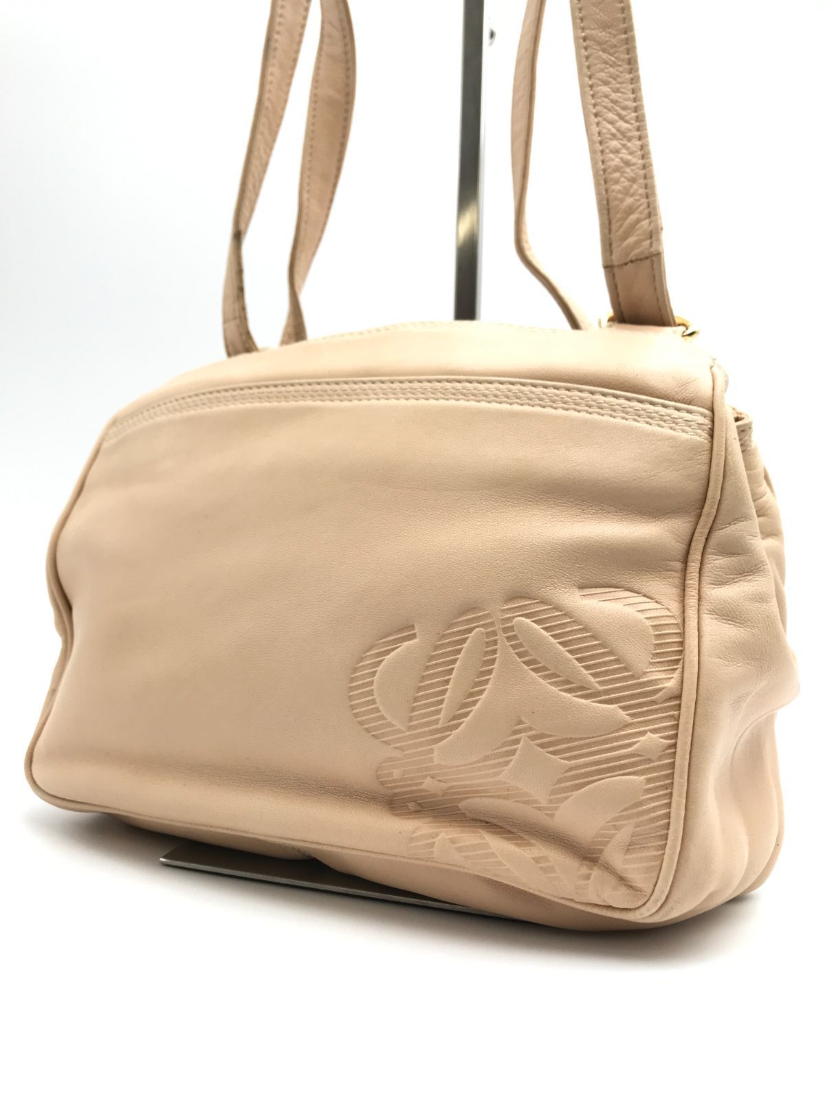 LOEWE ロエベ ショルダーバッグ アナグラム ナッパレザー 1454