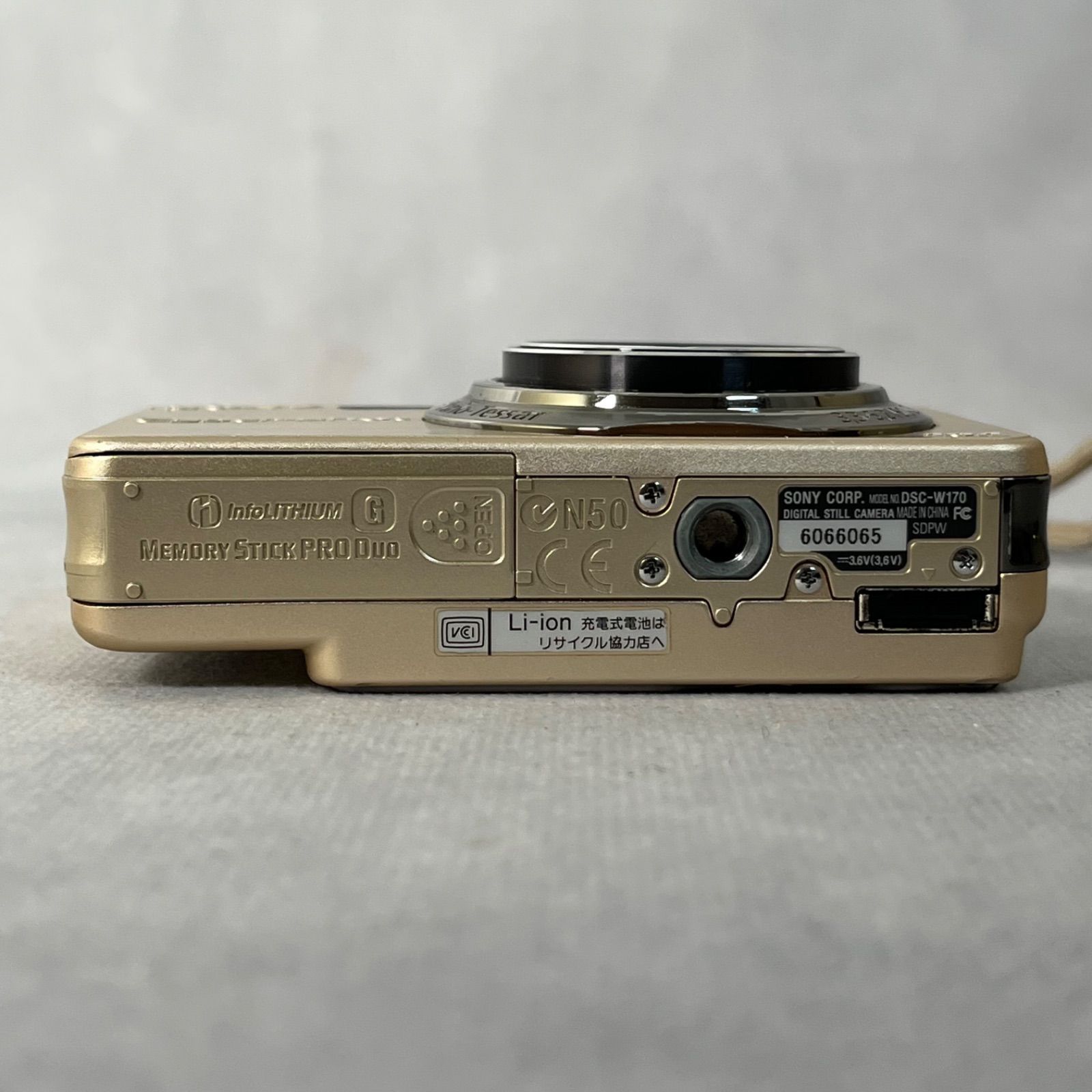 管2603-238】SONY ソニー Cyber-shot DSC-W170 シルバーカラー
