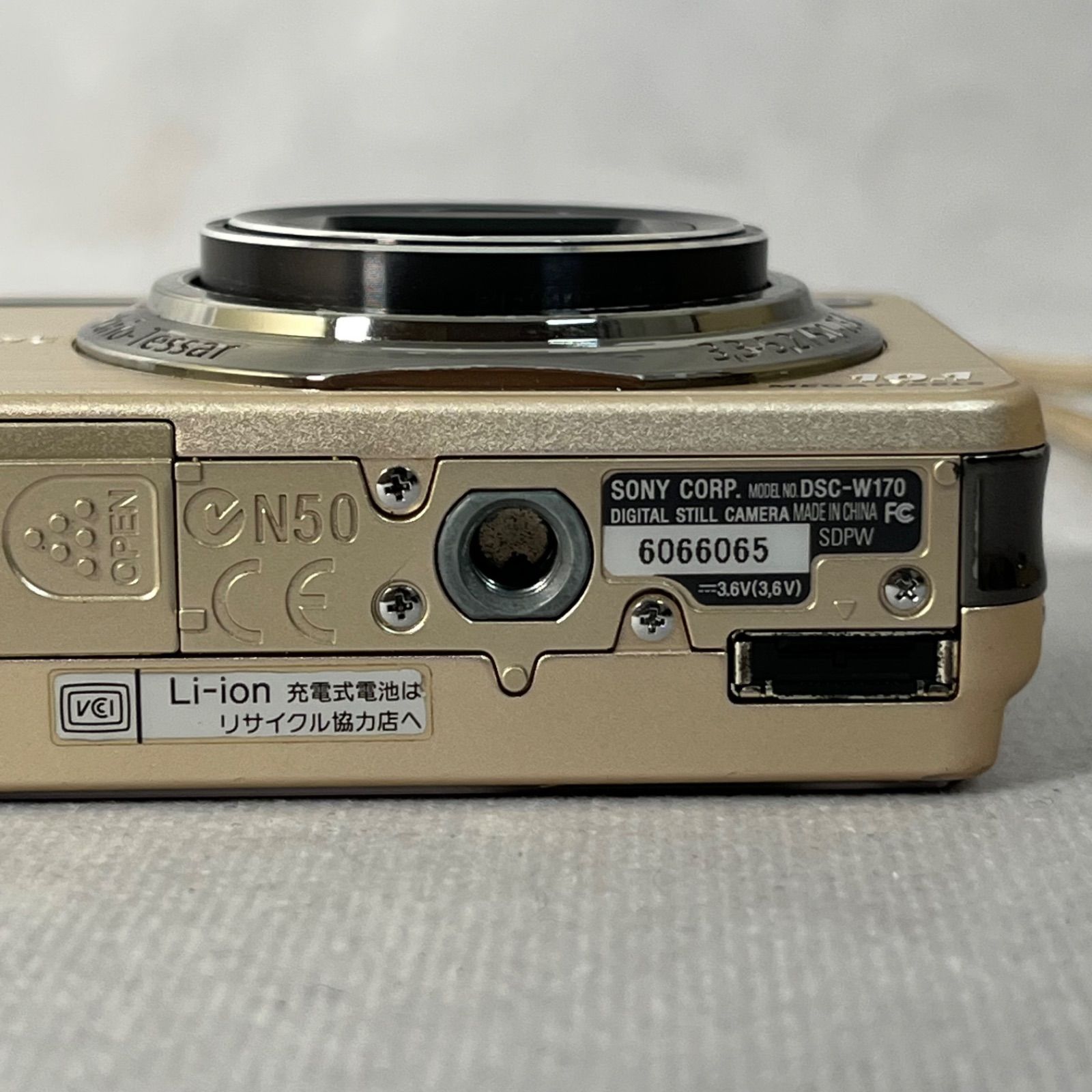 管2603-238】SONY ソニー Cyber-shot DSC-W170 シルバーカラー