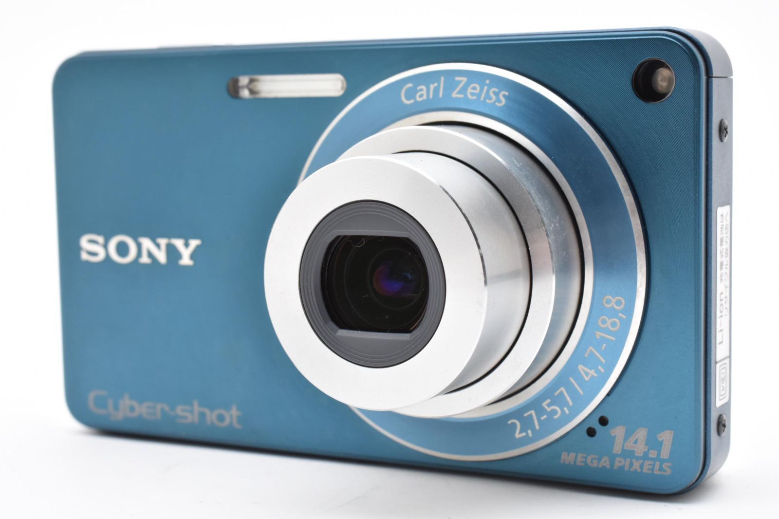 SONY ソニー Cyber-shot DSC-W350 ブルー /2949 動作OK 返金保証 