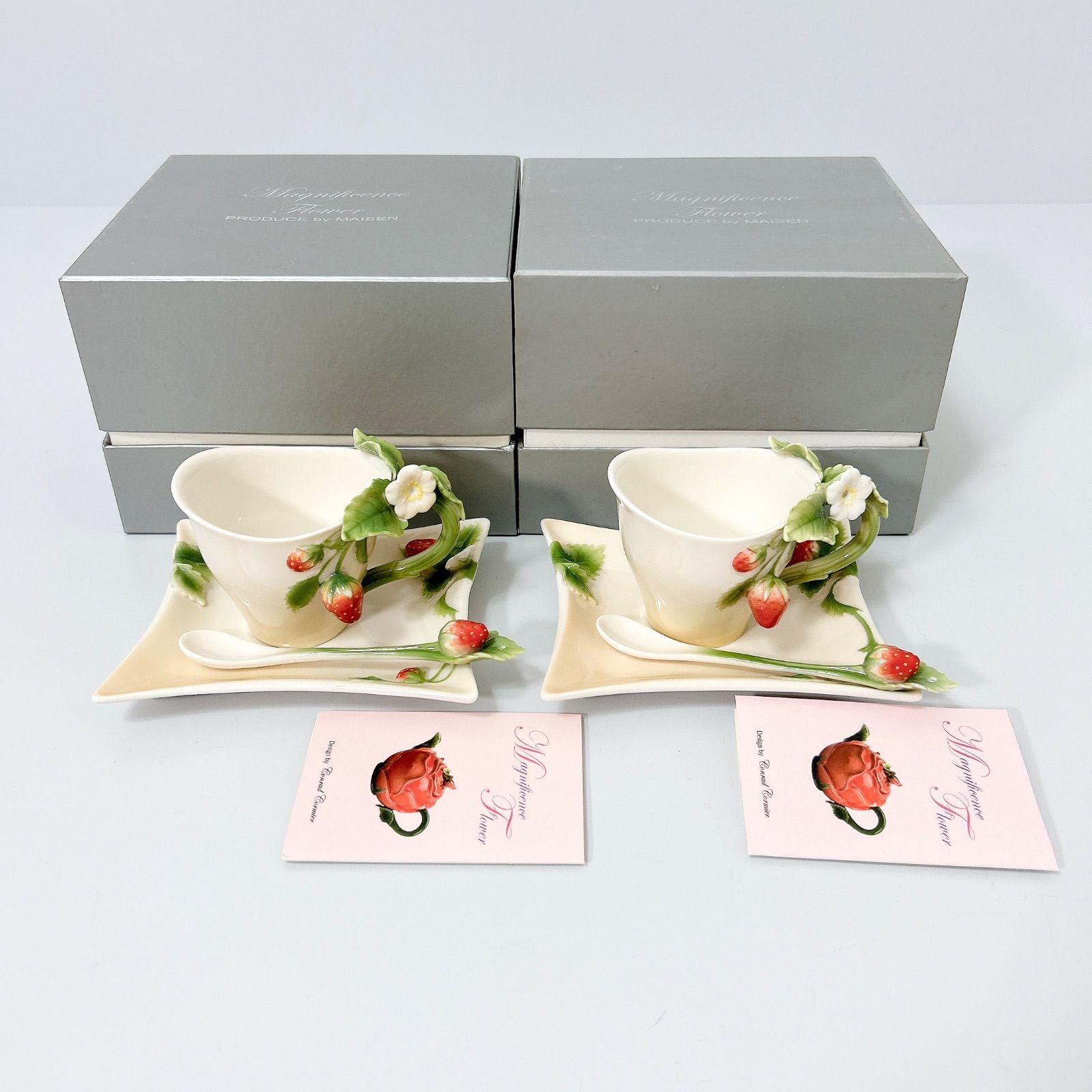 陶翔舞千 トウショウマイセン 華麗なるコレクション いちご ティー 