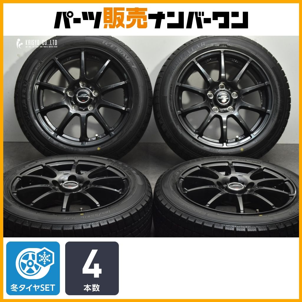 スタッドレス】シュナイダー 16in 6.5J +48 PCD114.3 グッドイヤー