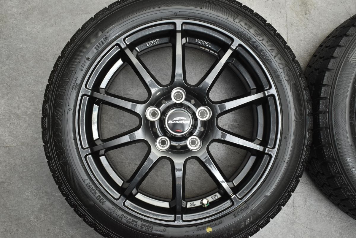 スタッドレス】シュナイダー 16in 6.5J +48 PCD114.3 グッドイヤー
