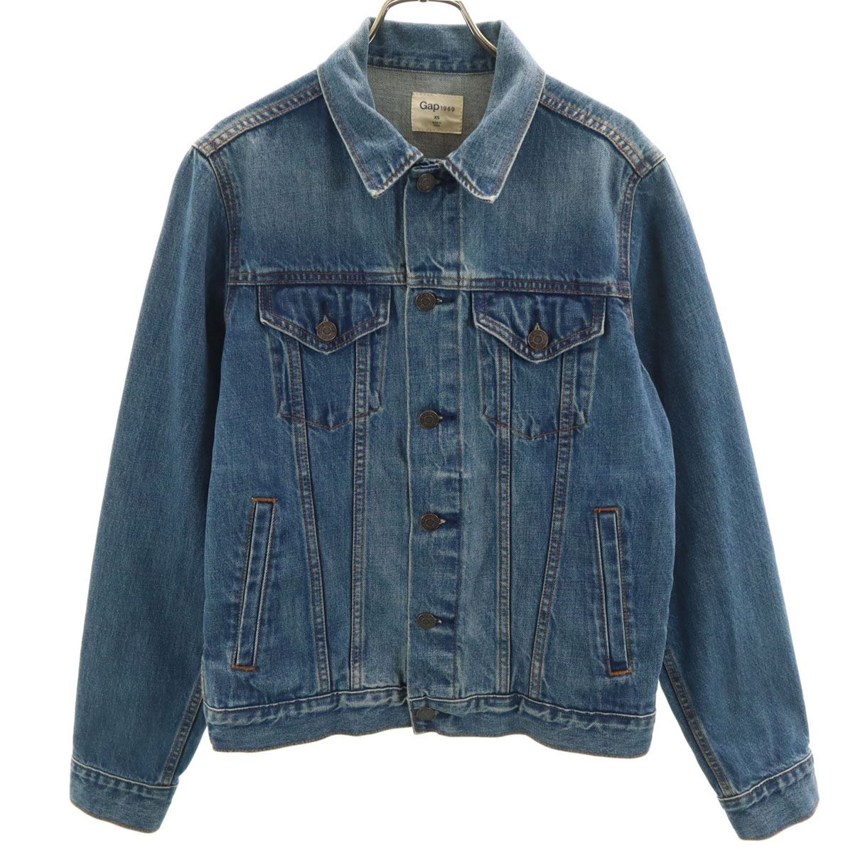 GAP ギャップ デニムジャケット XS ウォッシュブルー ジージャン 