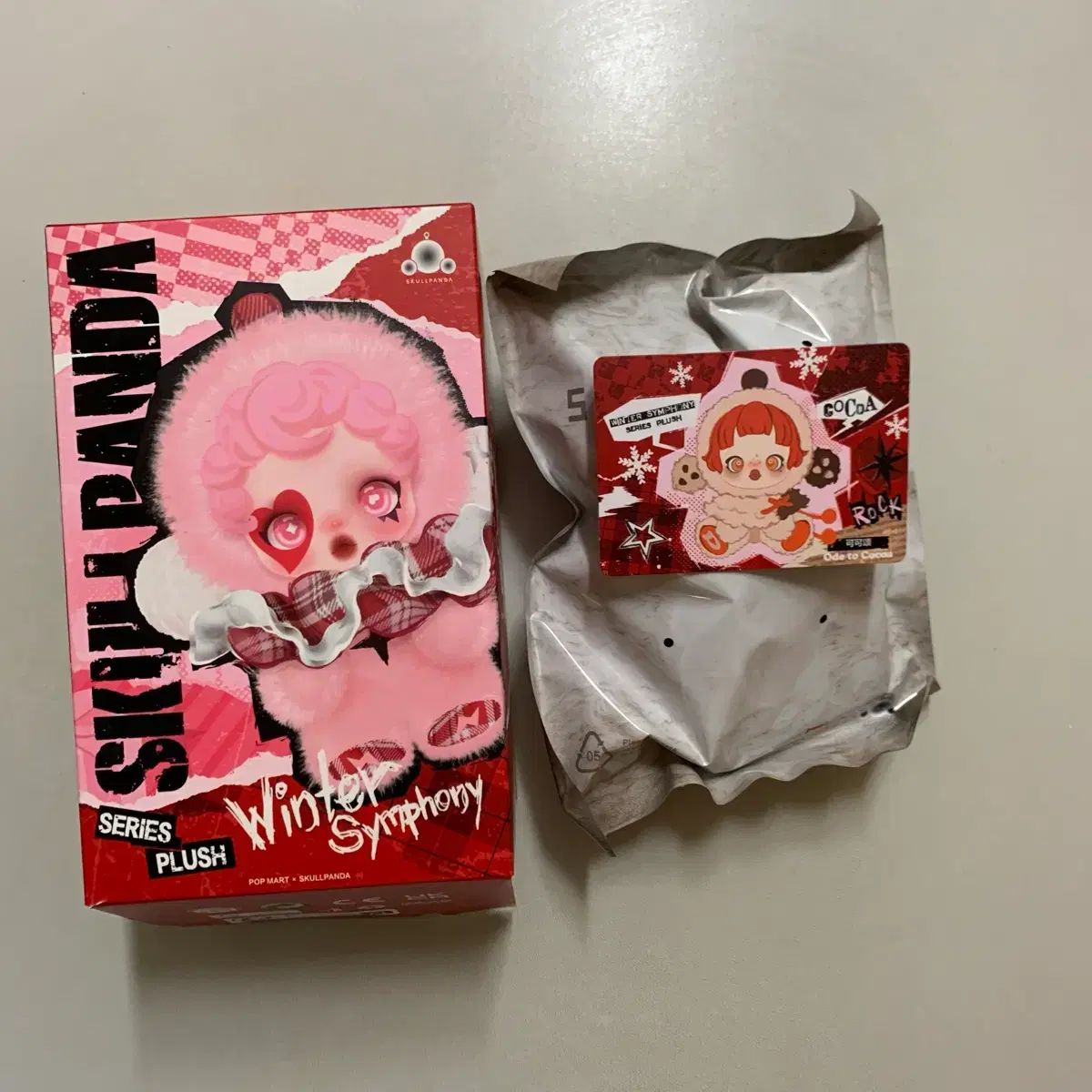 キャラクターグッズ 【ランクA】SKULLPANDA CRYBABY 3点セット