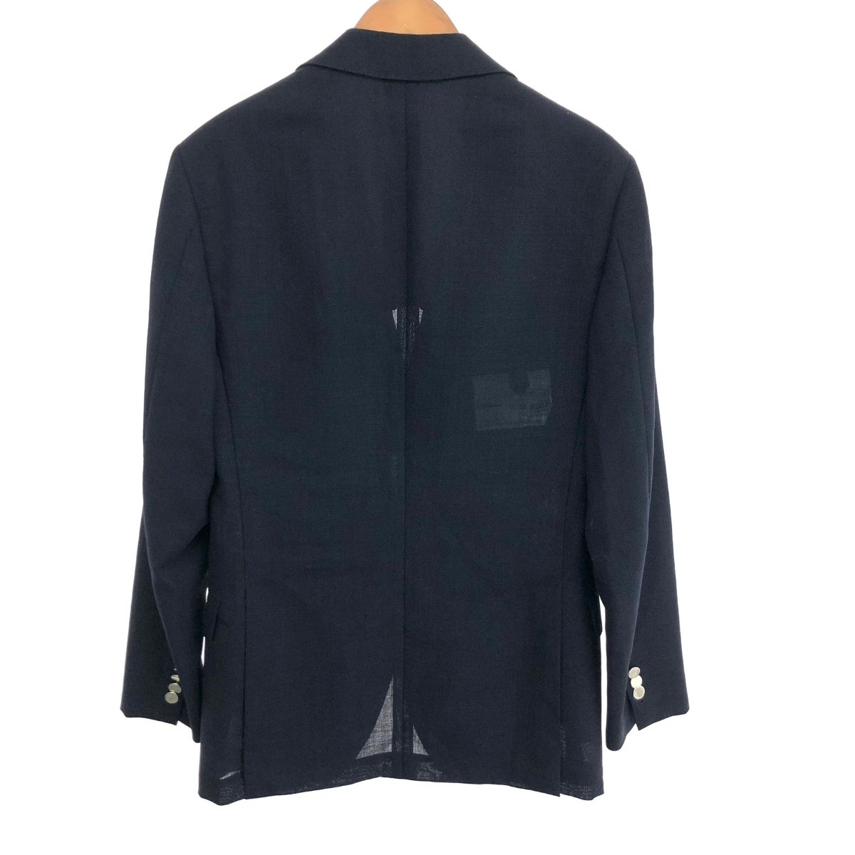 Belvest ベルベスト 3Bジャケット サイズ:46 銀釦 G70535 ネイビー 