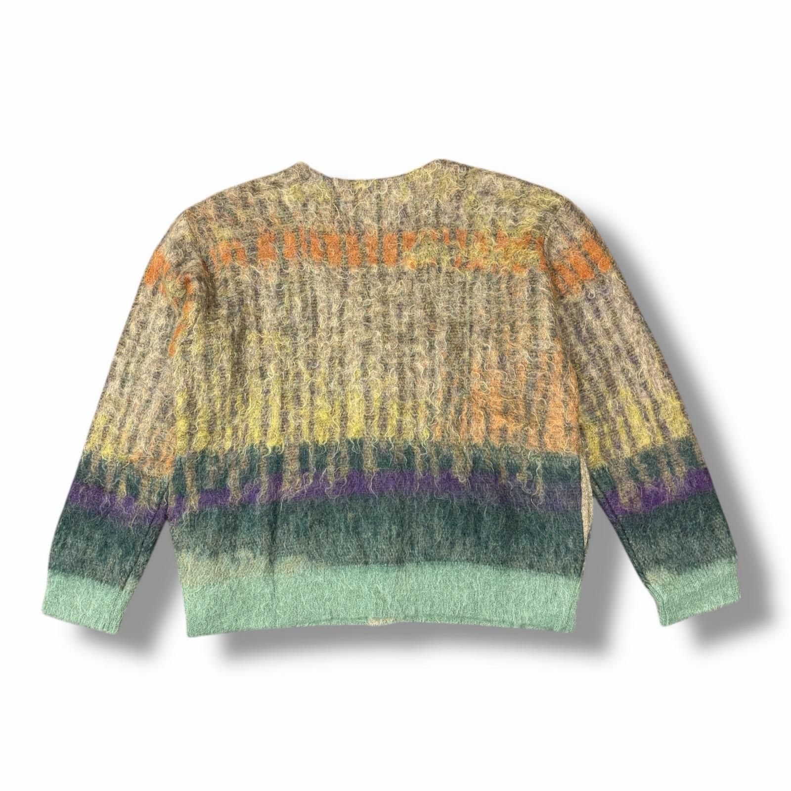参考上代59400円 未使用 YOKE 25SS TREE JAQUARD MOHAIR BUTTONED 