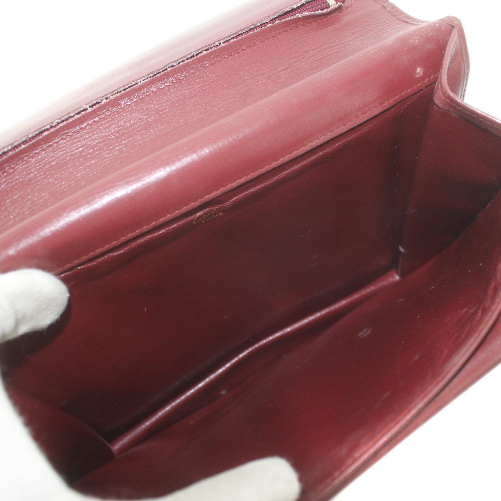 カルティエ Cartier クラッチバッグ セカンド マストライン レザー