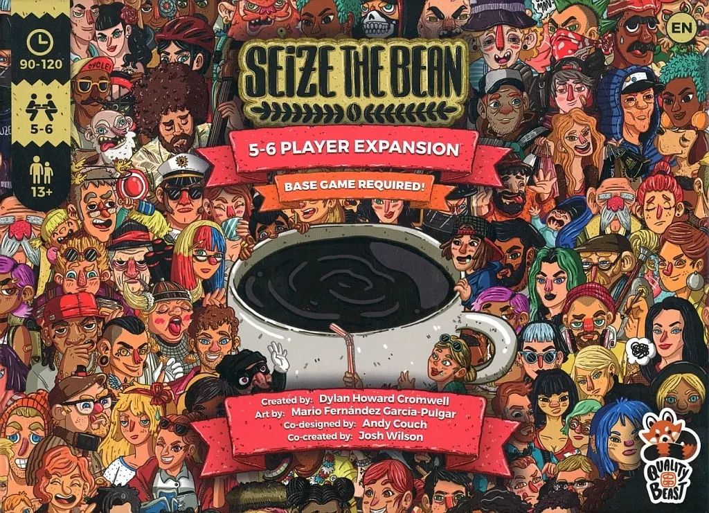 [Used] Board Game Seeds the Bean: Expansion Set for 5-6 Players (Seize the Bean: 5-6 Player Expansion)