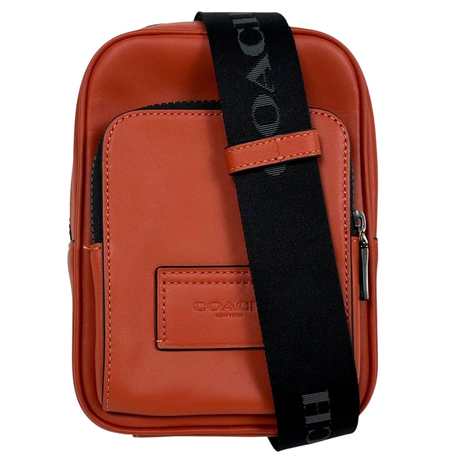 COACH コーチ グラブタンレザー ボディバッグ オレンジ COACH コーチ グラブタンレザー ボディバッグ オレンジ 【公式通販】