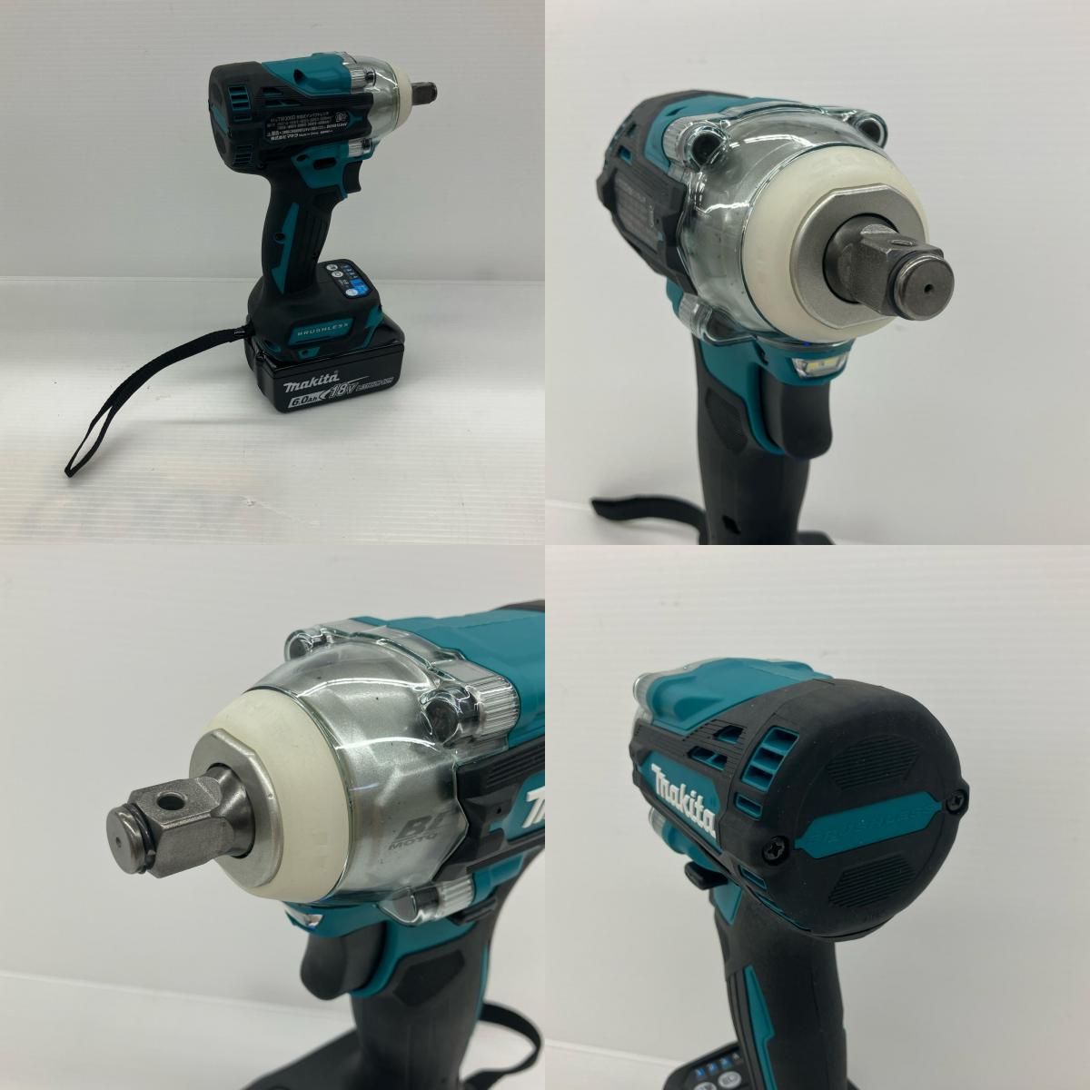 MAKITA マキタ 18v 充電式インパクトレンチ アルミケース・充電池1個付 