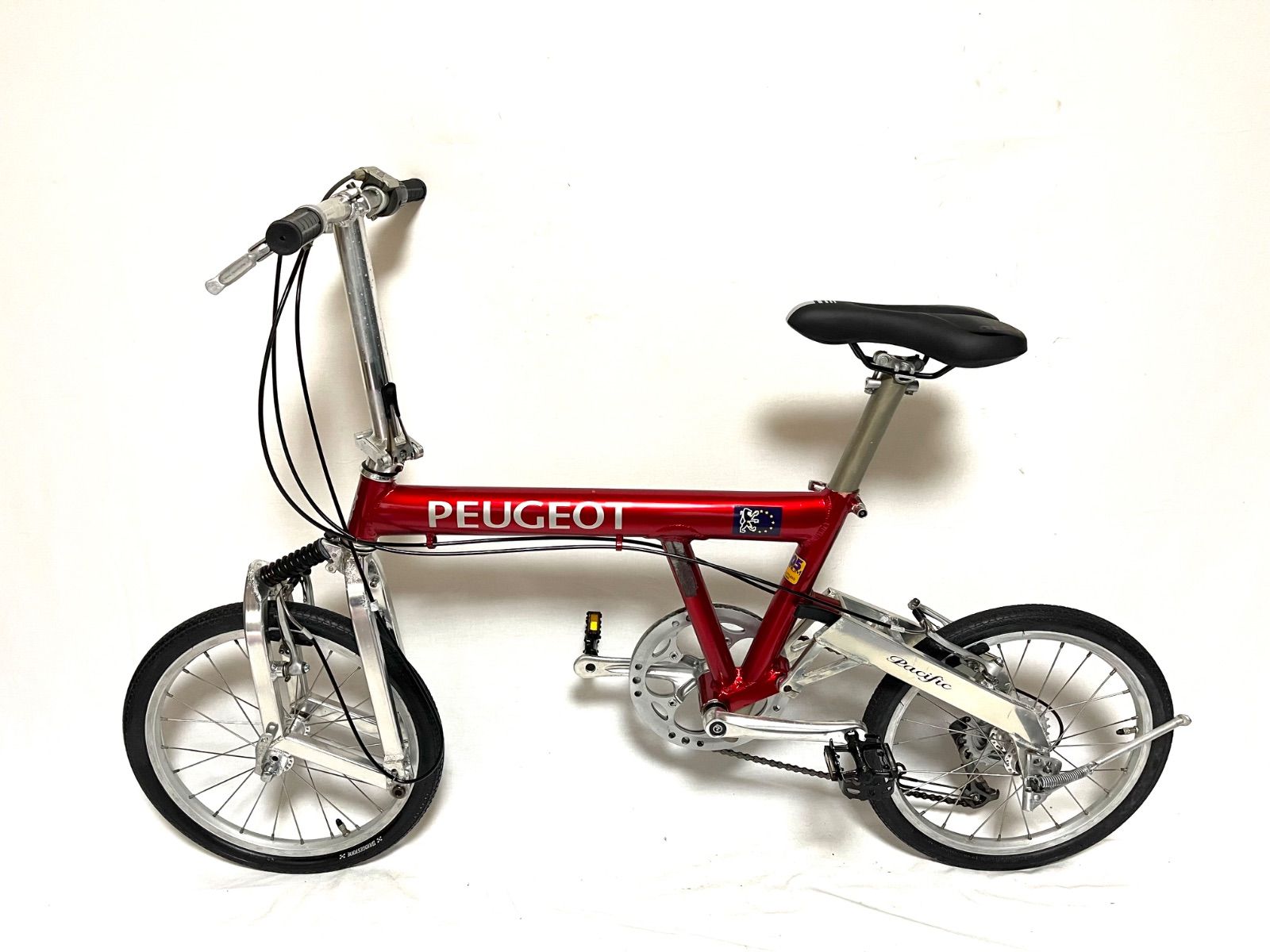 0147【即乘】プジョー送料無料 PEUGEOT 折り畳み自転車 pacific LORO