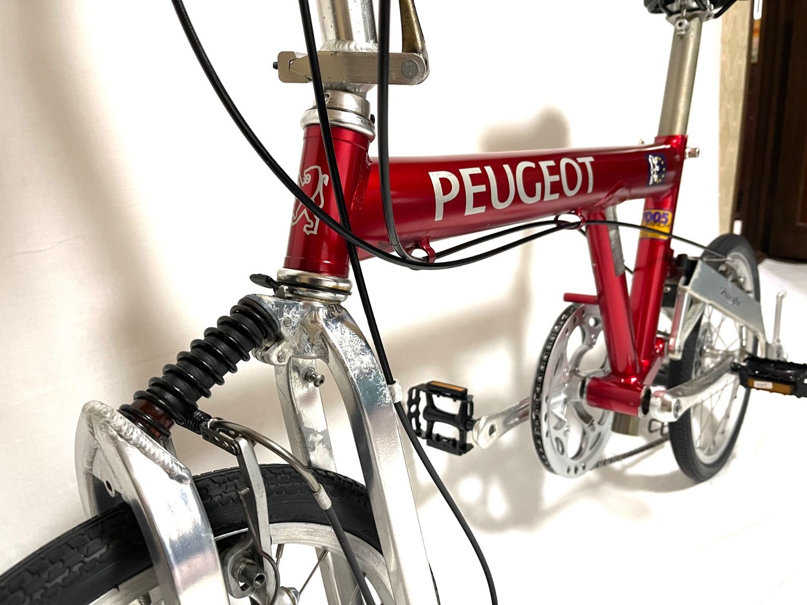 0147【即乘】プジョー送料無料 PEUGEOT 折り畳み自転車 pacific LORO