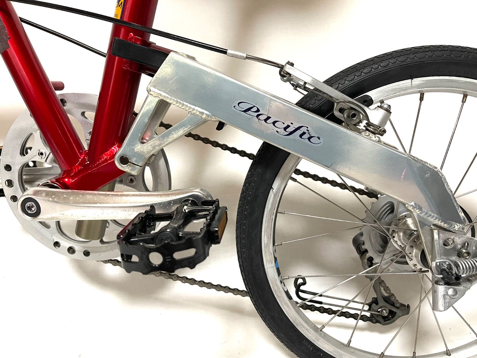 0147【即乘】プジョー送料無料 PEUGEOT 折り畳み自転車 pacific LORO