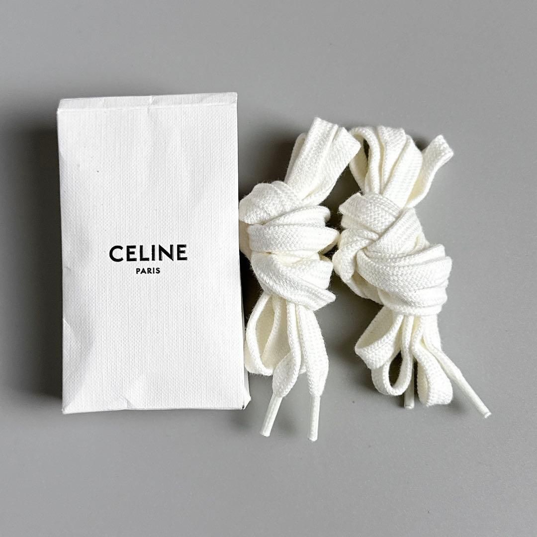 CELINE / Zトレーナー CT-1 ハイトップスニーカー 35 ホワイト 【公式 