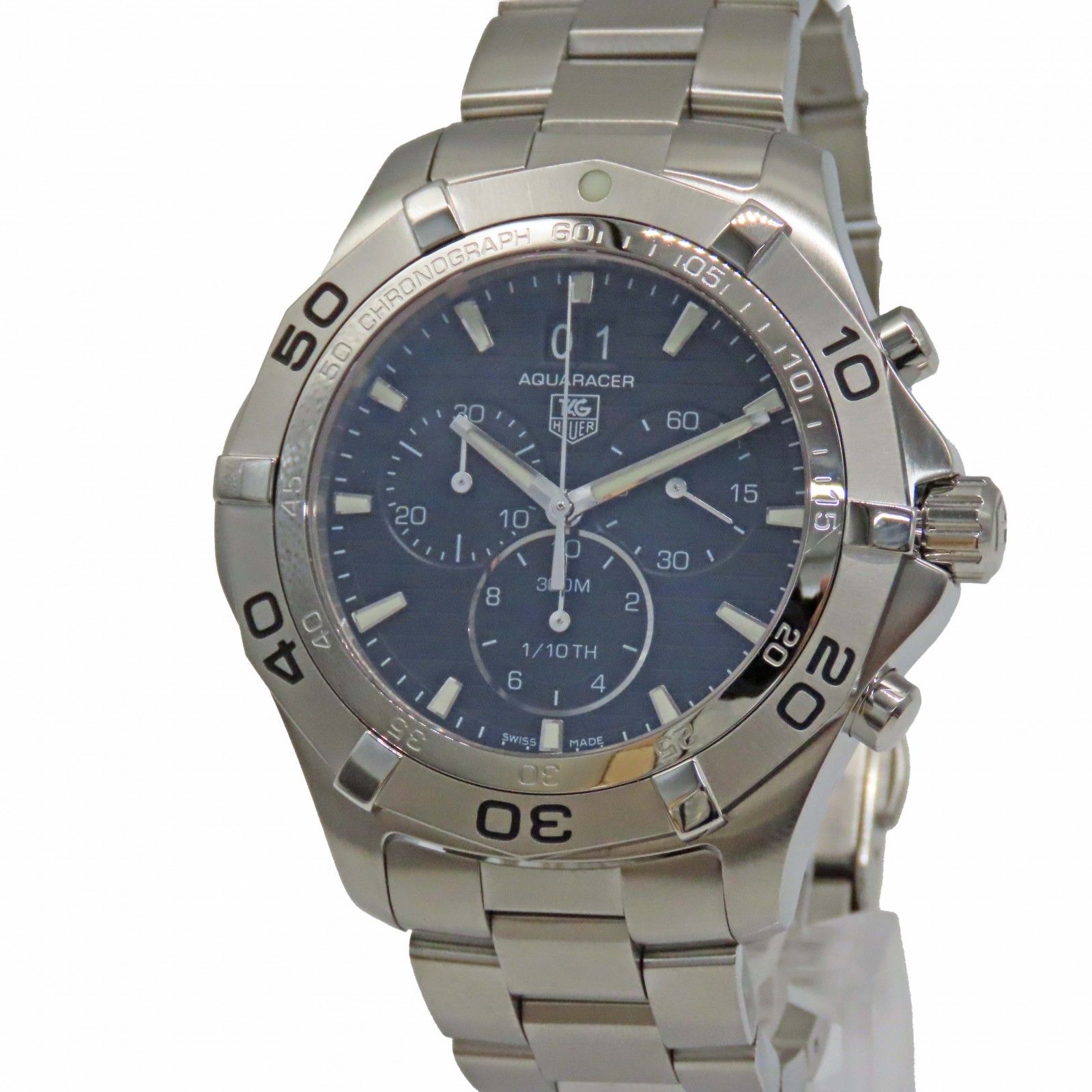 新品仕上げ〉 【中古】 TAG Heuer タグホイヤー CAF101E-BA0821 アクア 