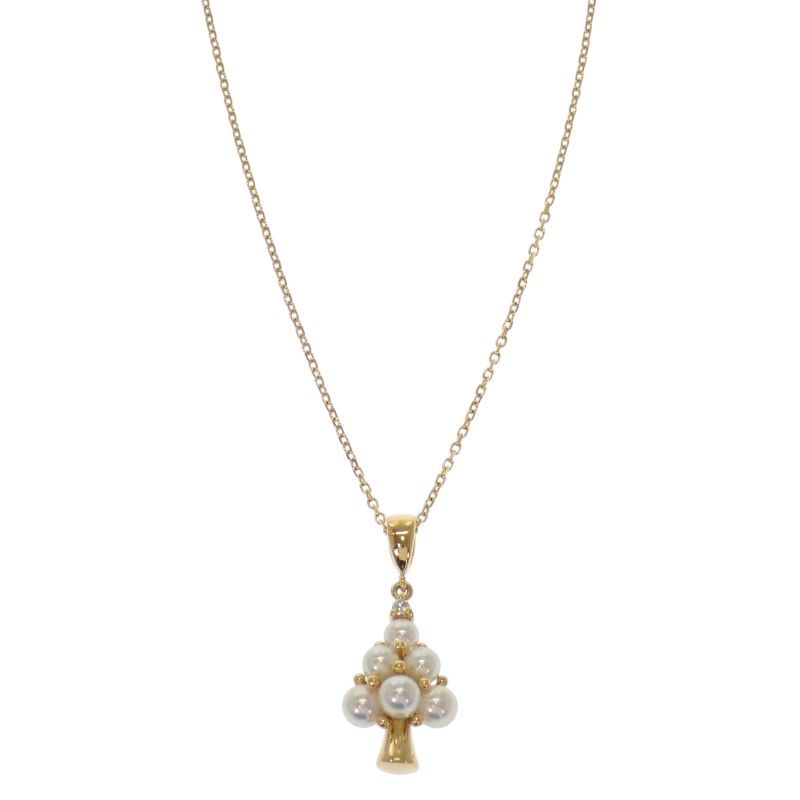MIKIMOTO ミキモト クリスマスツリー アクセサリー パールトレイ