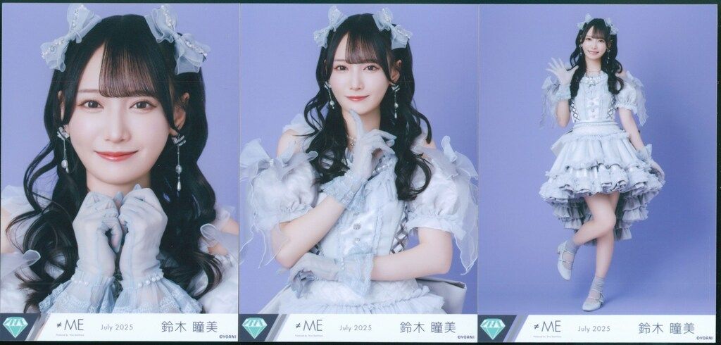 ≠ME 2025年7月ランダム生写真 鈴木瞳美 2025.July「モブノデレラ