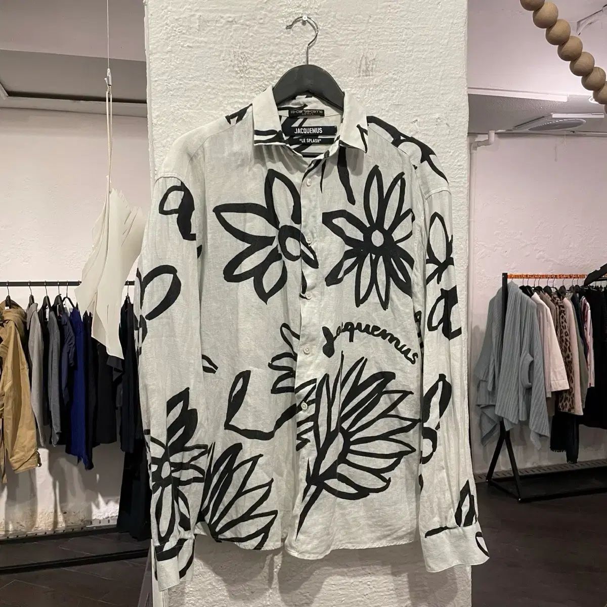 正規品，定番 JACQUEMUS ジャックムス フローラル シャツ